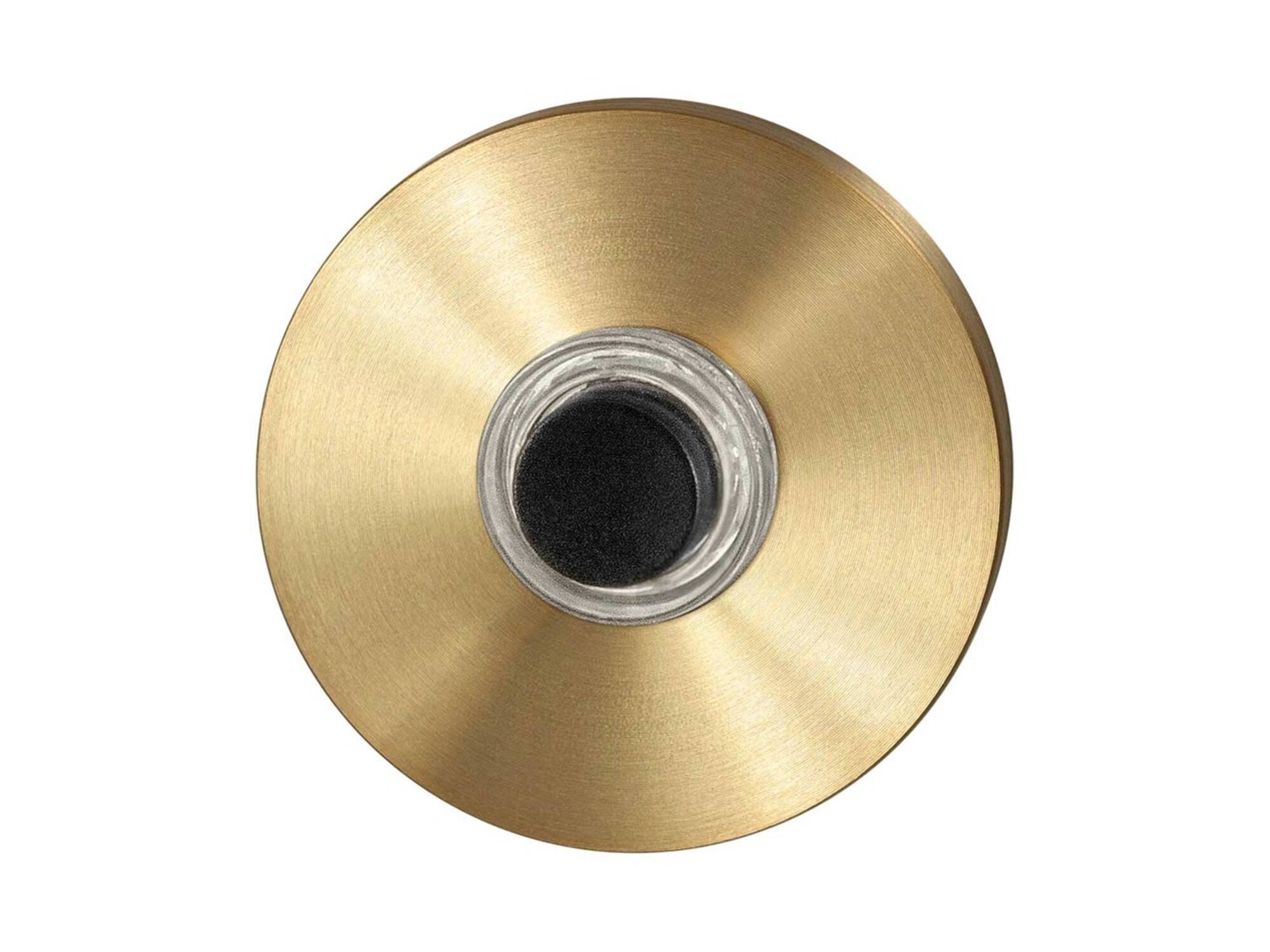 GPF Beldrukker rond 50x8mm met zwarte button 9826.09P4