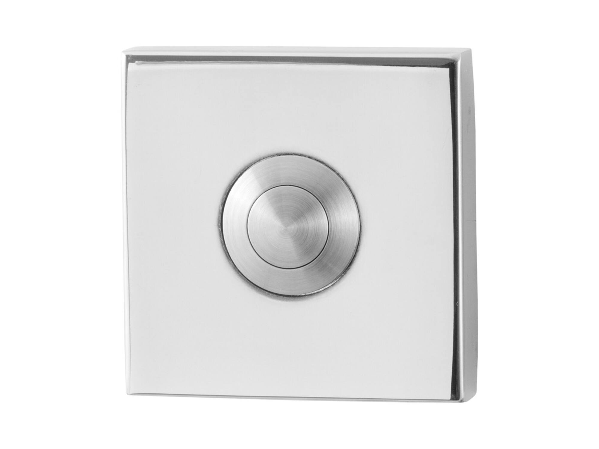 GPF Beldrukker vierkant 50x50x8mm met rvs bu 9827.42