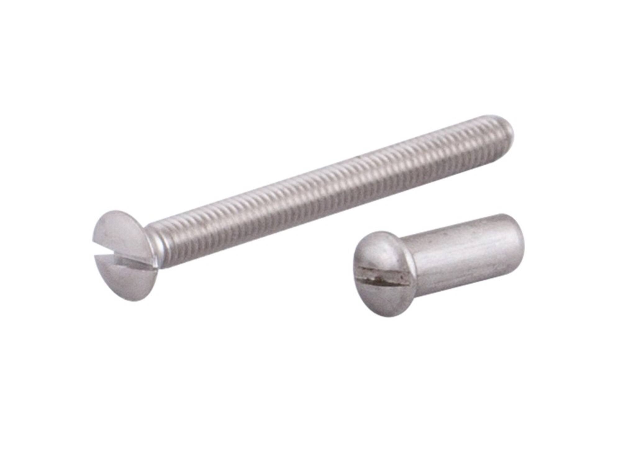 GPF Patentbout + huls deurdikte 38-43 mm RVS geborsteld