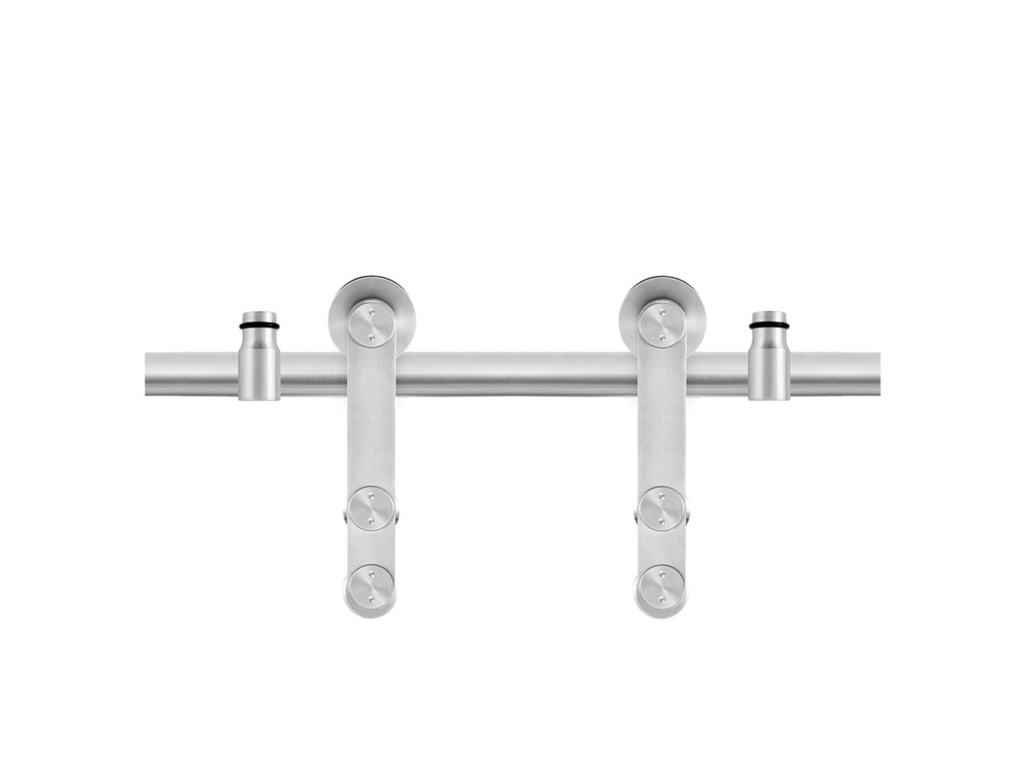 GPF Schuifdeursysteem Linja 200 cm RVS geborsteld