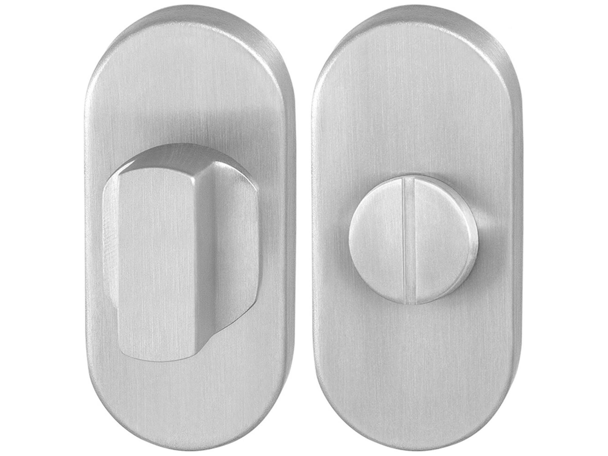 GPF Toiletgarnituur ovaal stift 8mm grote kn RVS GEBORSTELD
