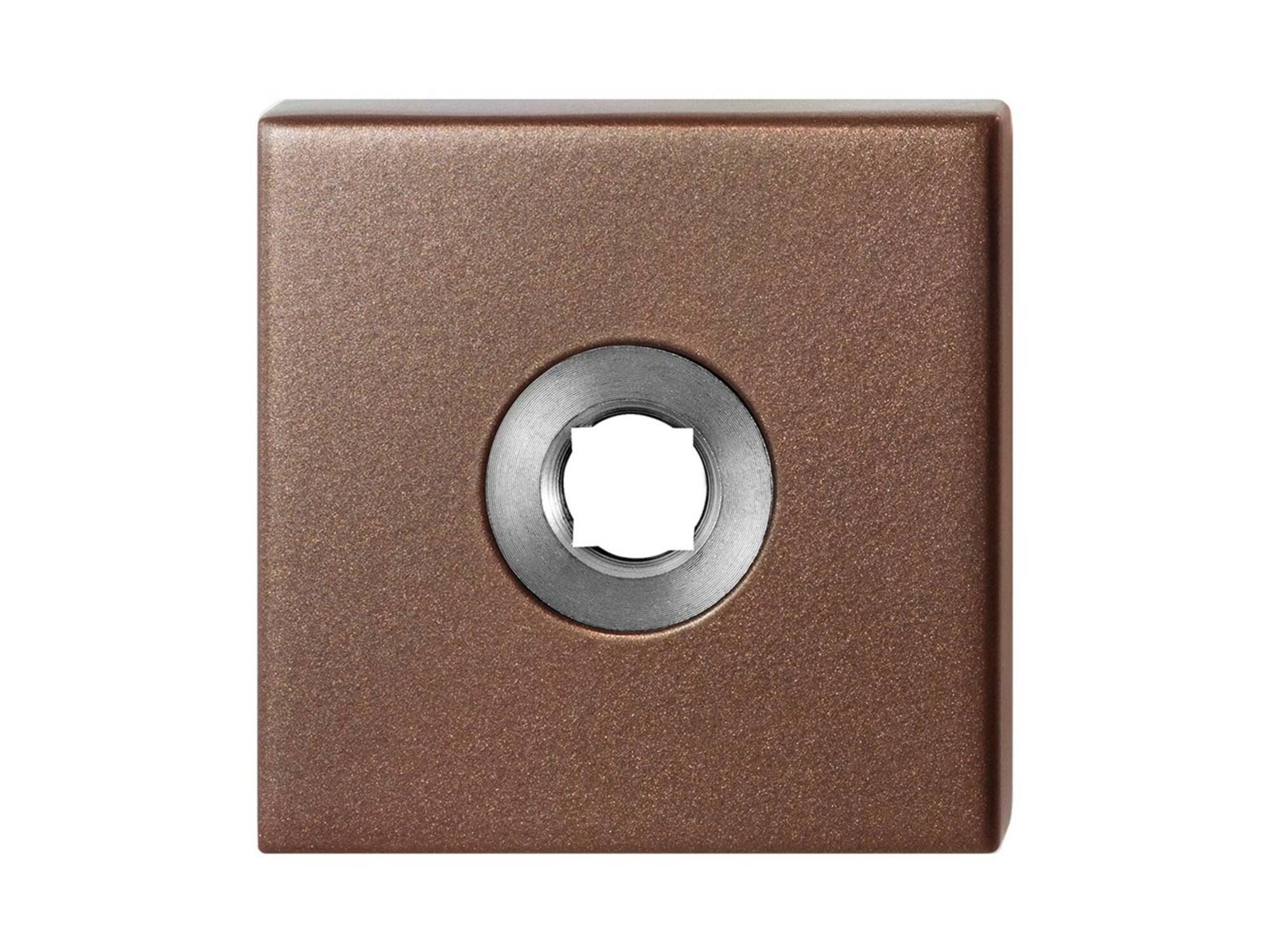 GPF Vierkante click rozet rechts BRONZE BLEND