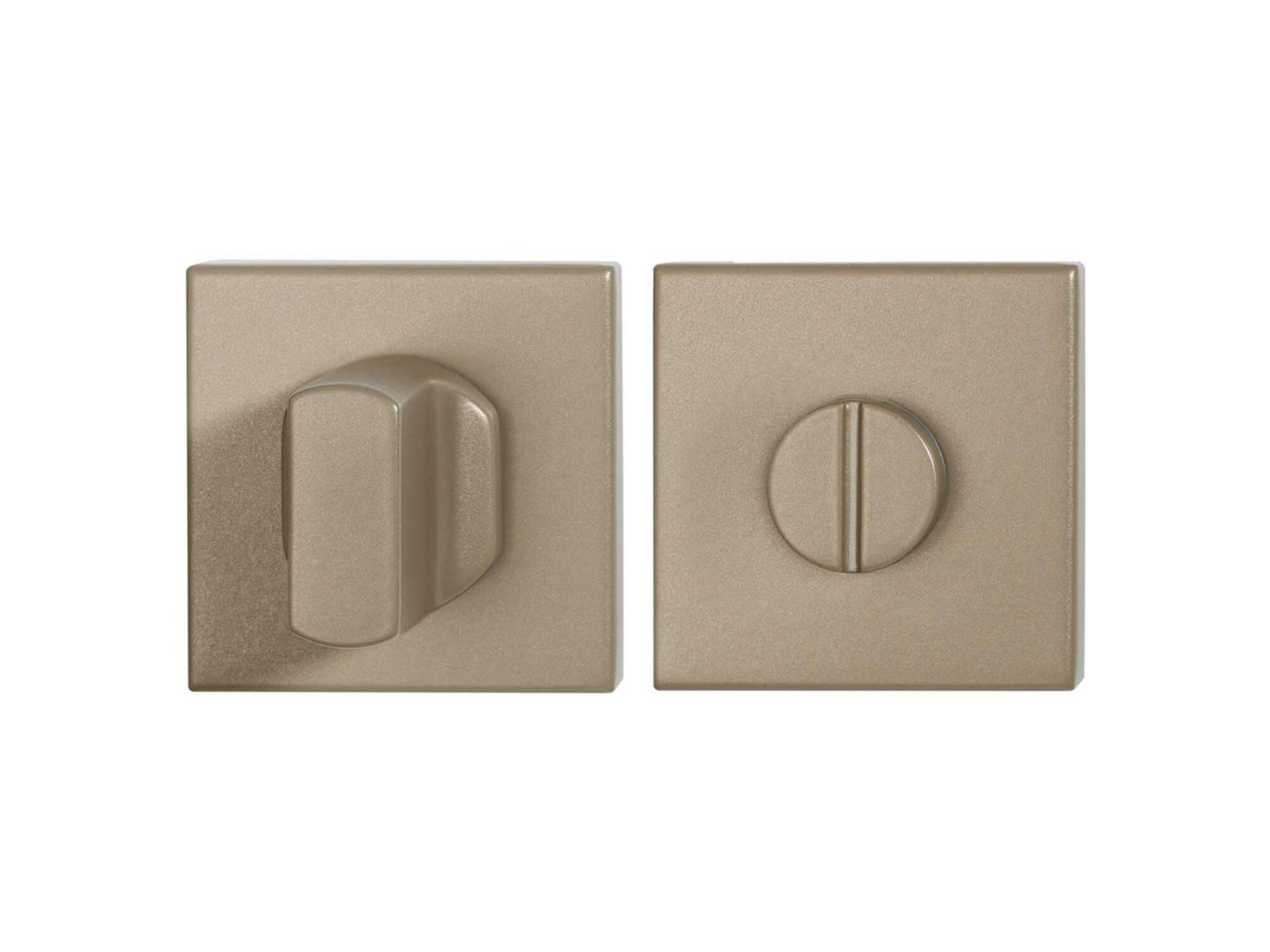 GPF Toiletgarnituur vierkant stift 8 mm grot CHAMPAGNE BLEND