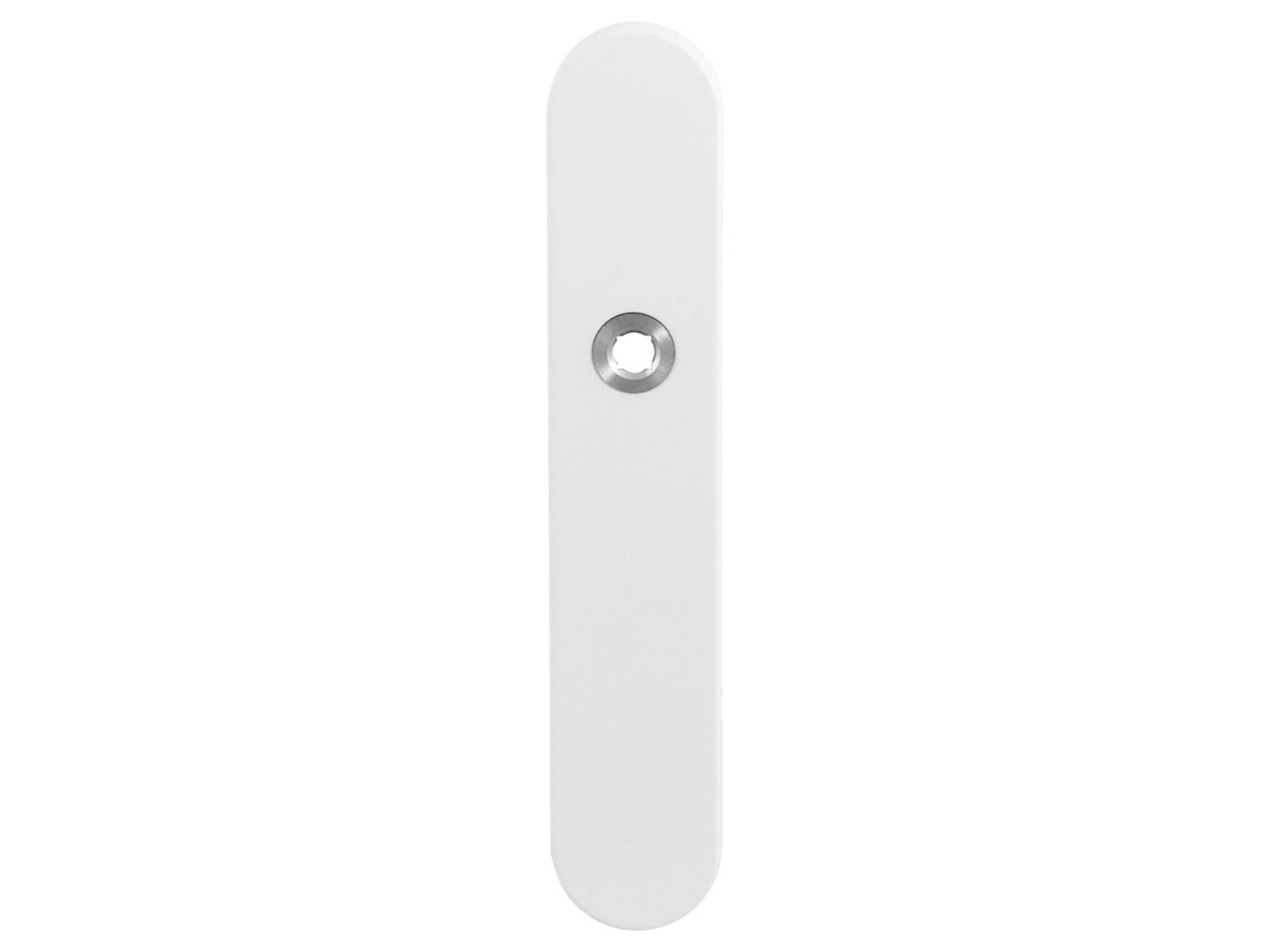 GPF Langschild enkelverend WC57/5 grote knop WIT