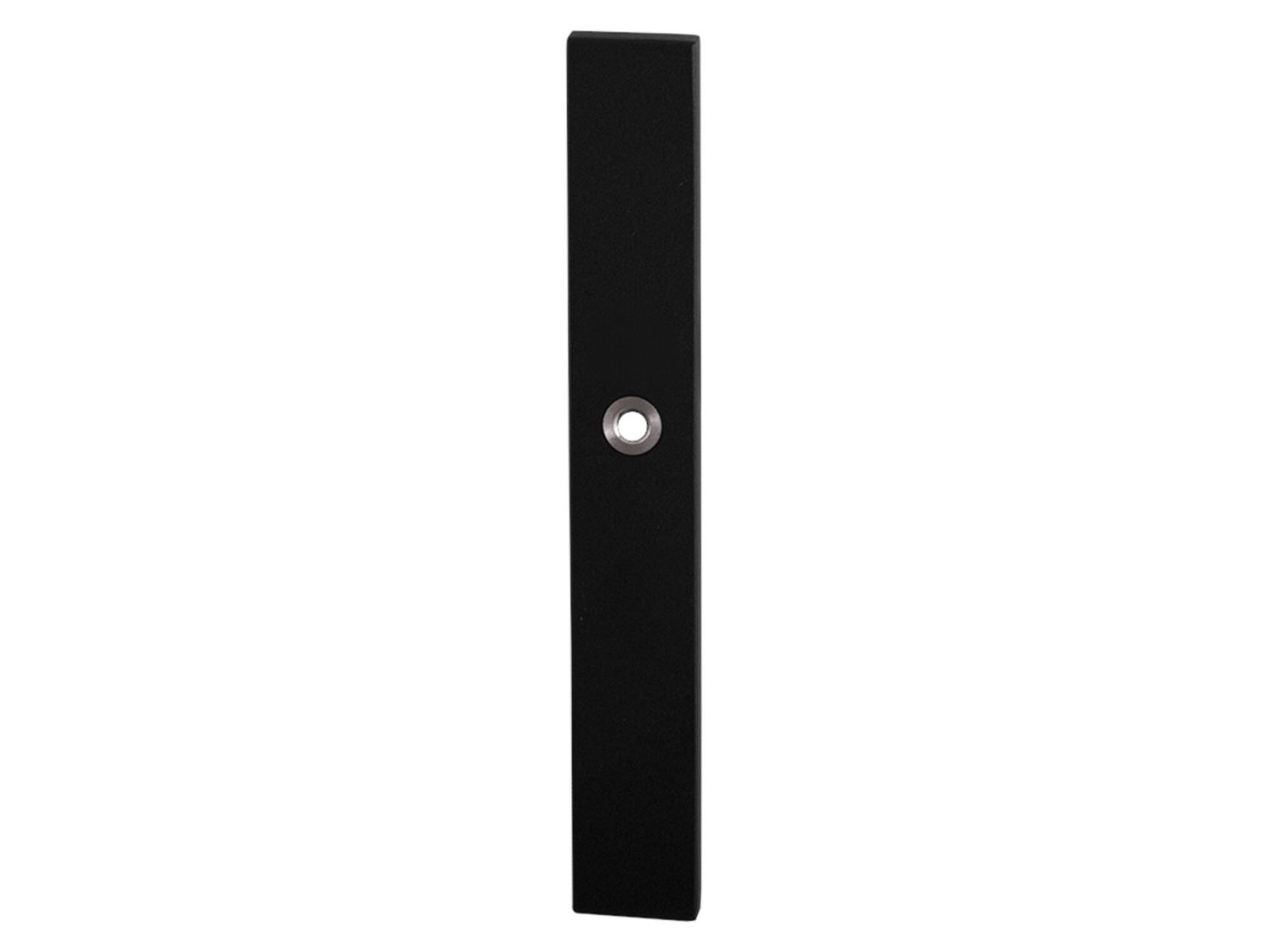 GPF Langschild XL enkelverendWC57/5 grote kn ZWART