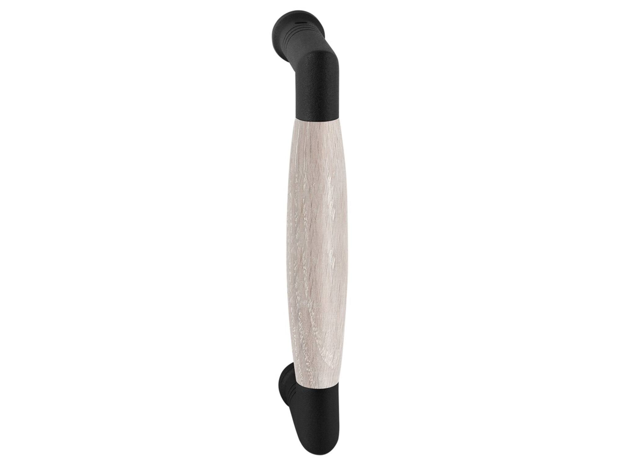 GPF Ika deurgreep haaks 207x60/191mm Zwart