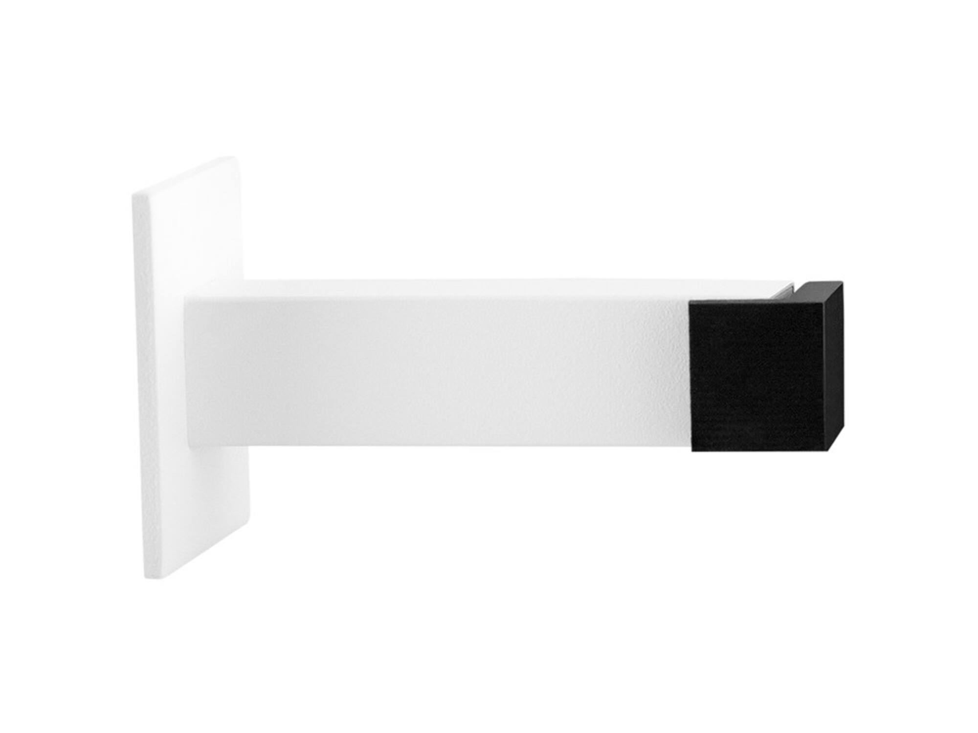 GPF Deurstopper vierkant 85x20/50mm Wit