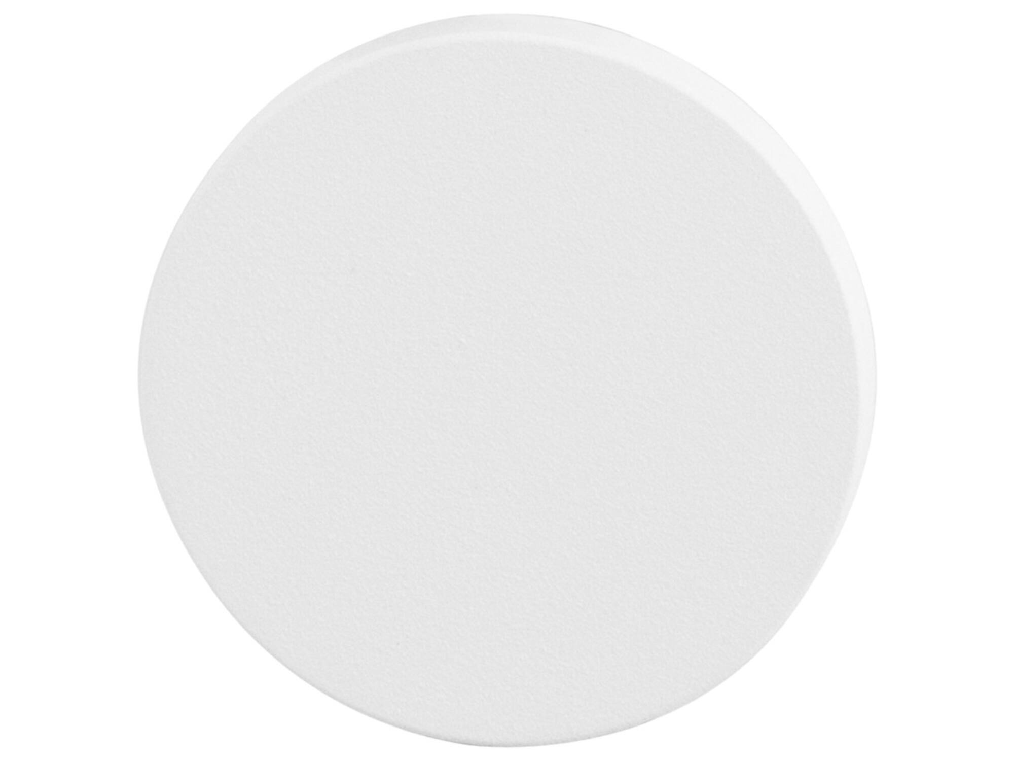 GPF Blinde ronde rozet WIT