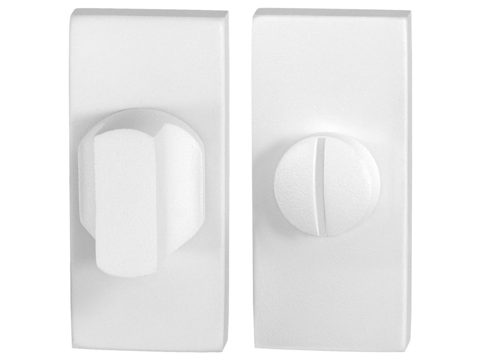 GPF Toiletgarnituur stift 8mm grote knop WIT