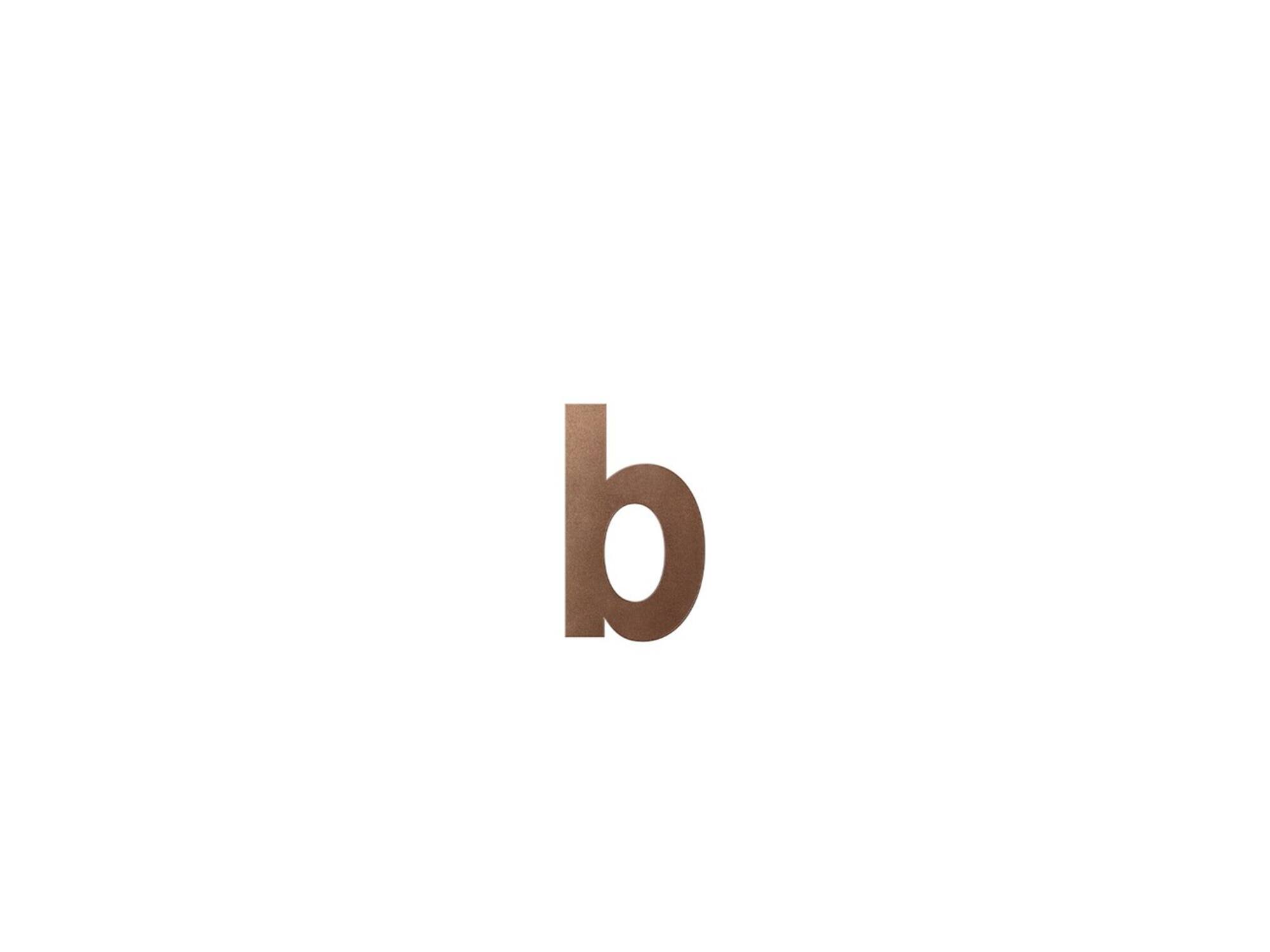 GPF Letter B/ 156 mm Bronze blend