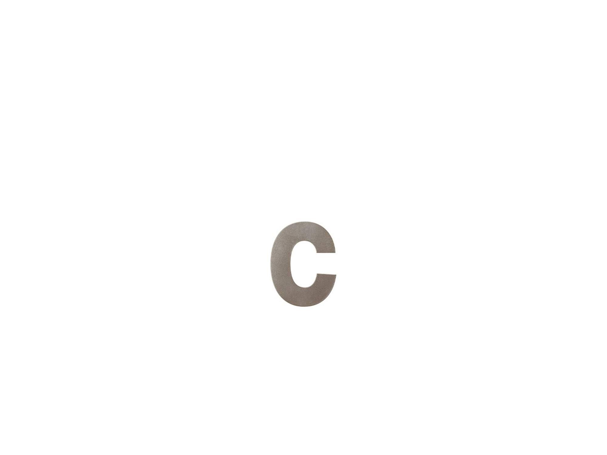 GPF Letter C/ 116 mm Mocca blend