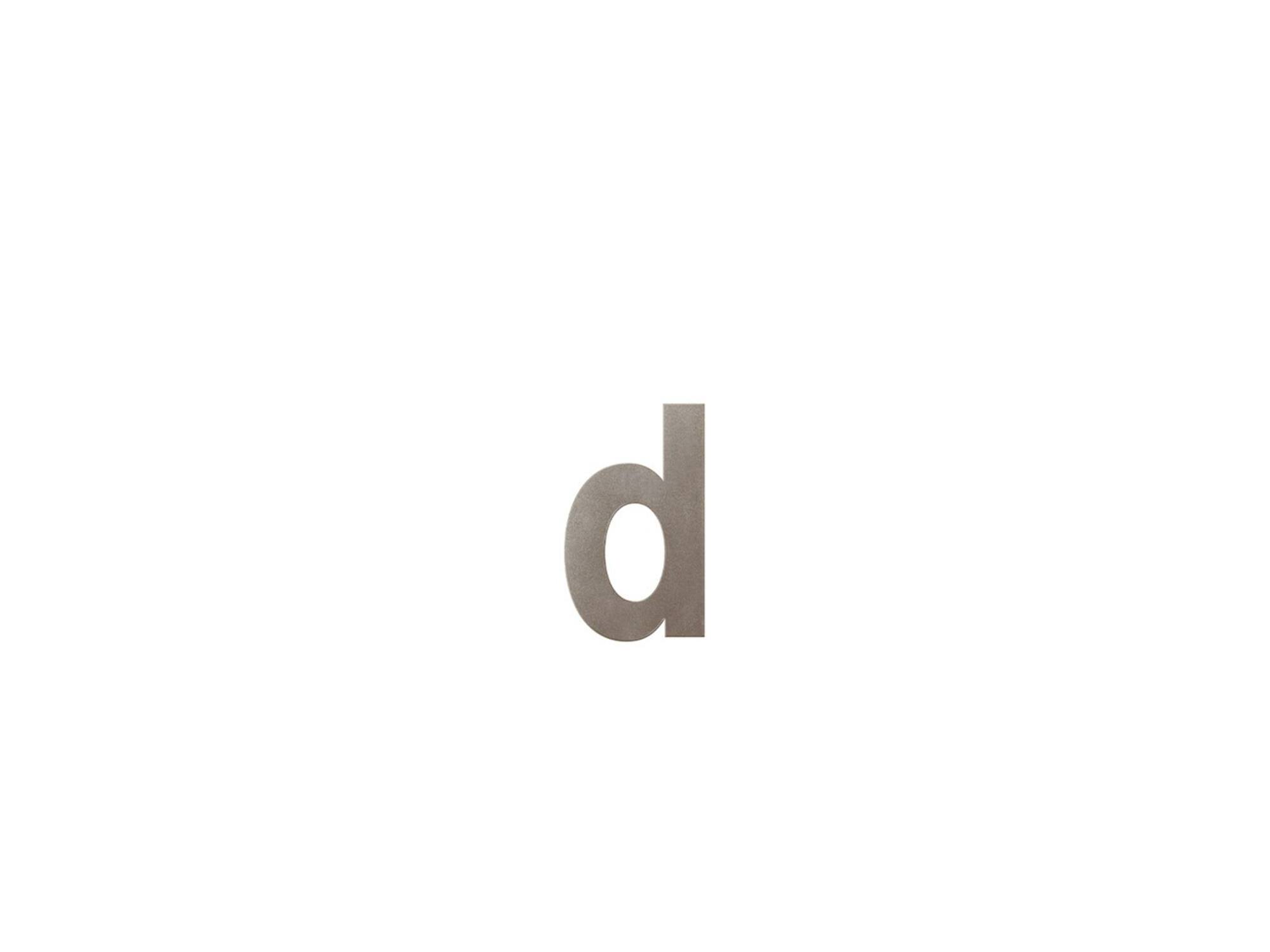 GPF Letter D/ 156 mm Mocca blend