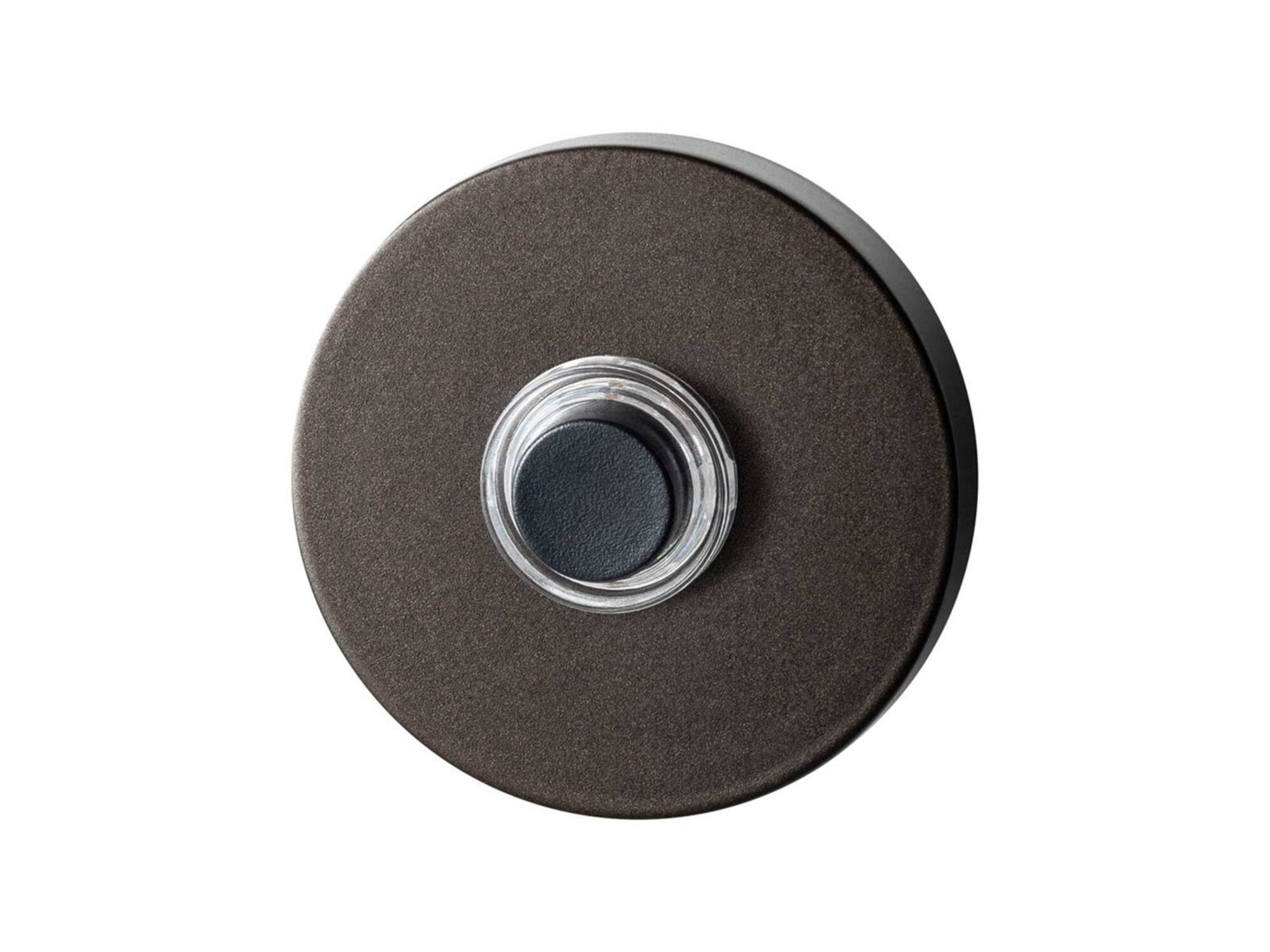 GPF Beldrukker rond met zwarte button DARK BLEND