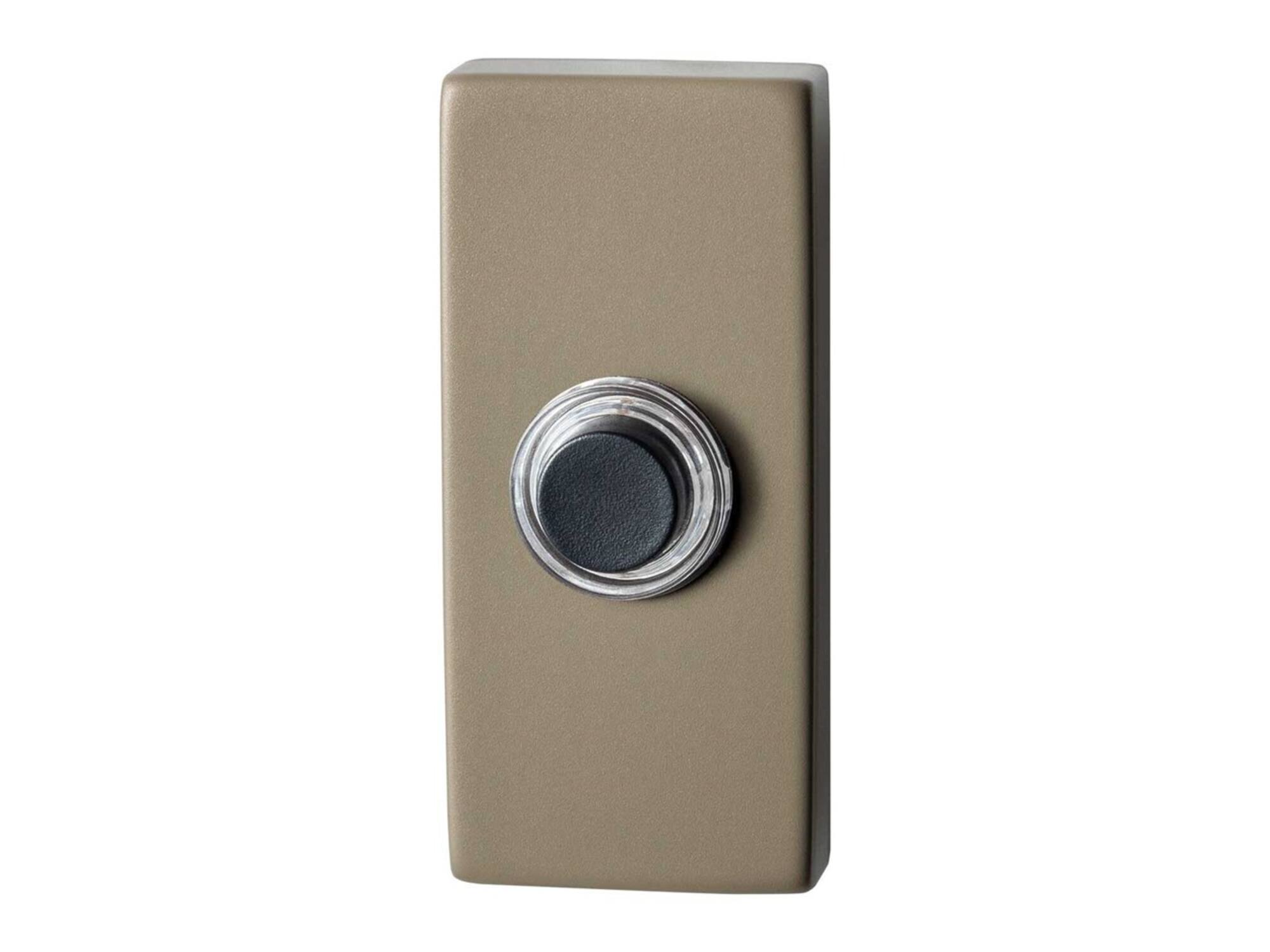GPF Beldrukker met zwarte button CHAMPAGNE BLEND