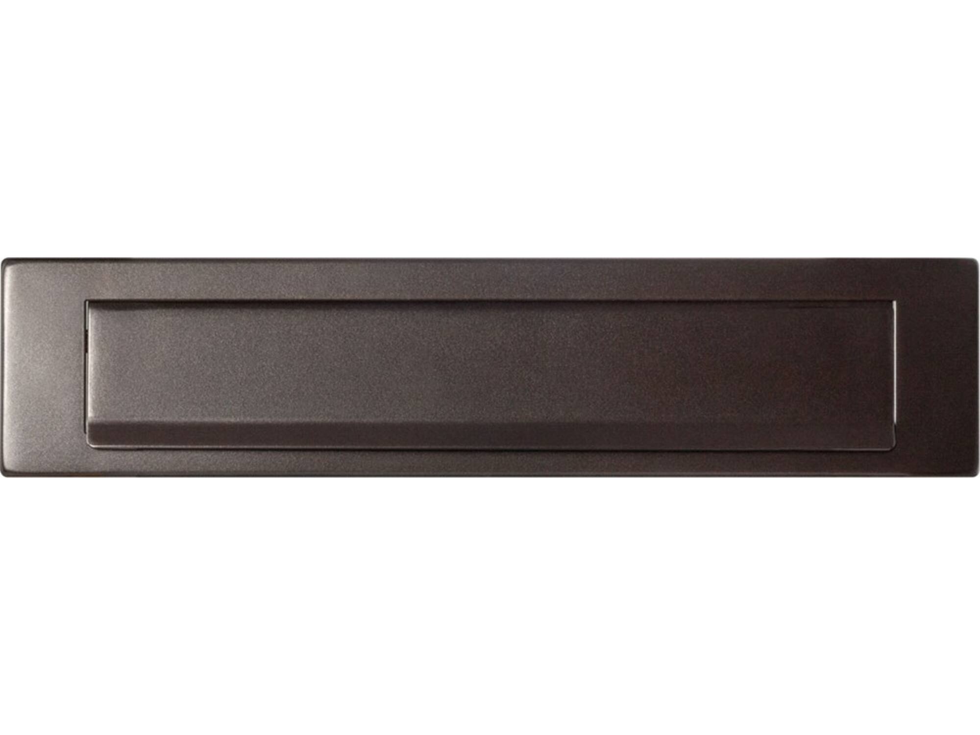 GPF Briefplaat met valklep 280x45 DARK BLEND