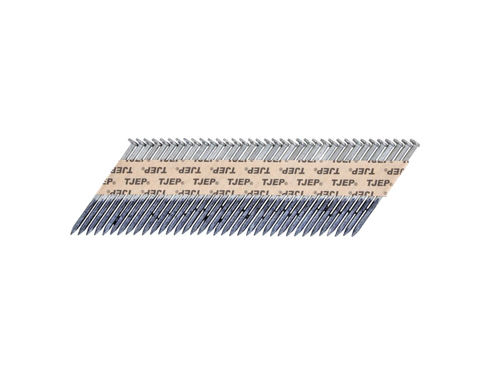 TJEP Stripnagel 34 gr. ring D-kop verzinkt 46 GR 28/75 2,8X75MM