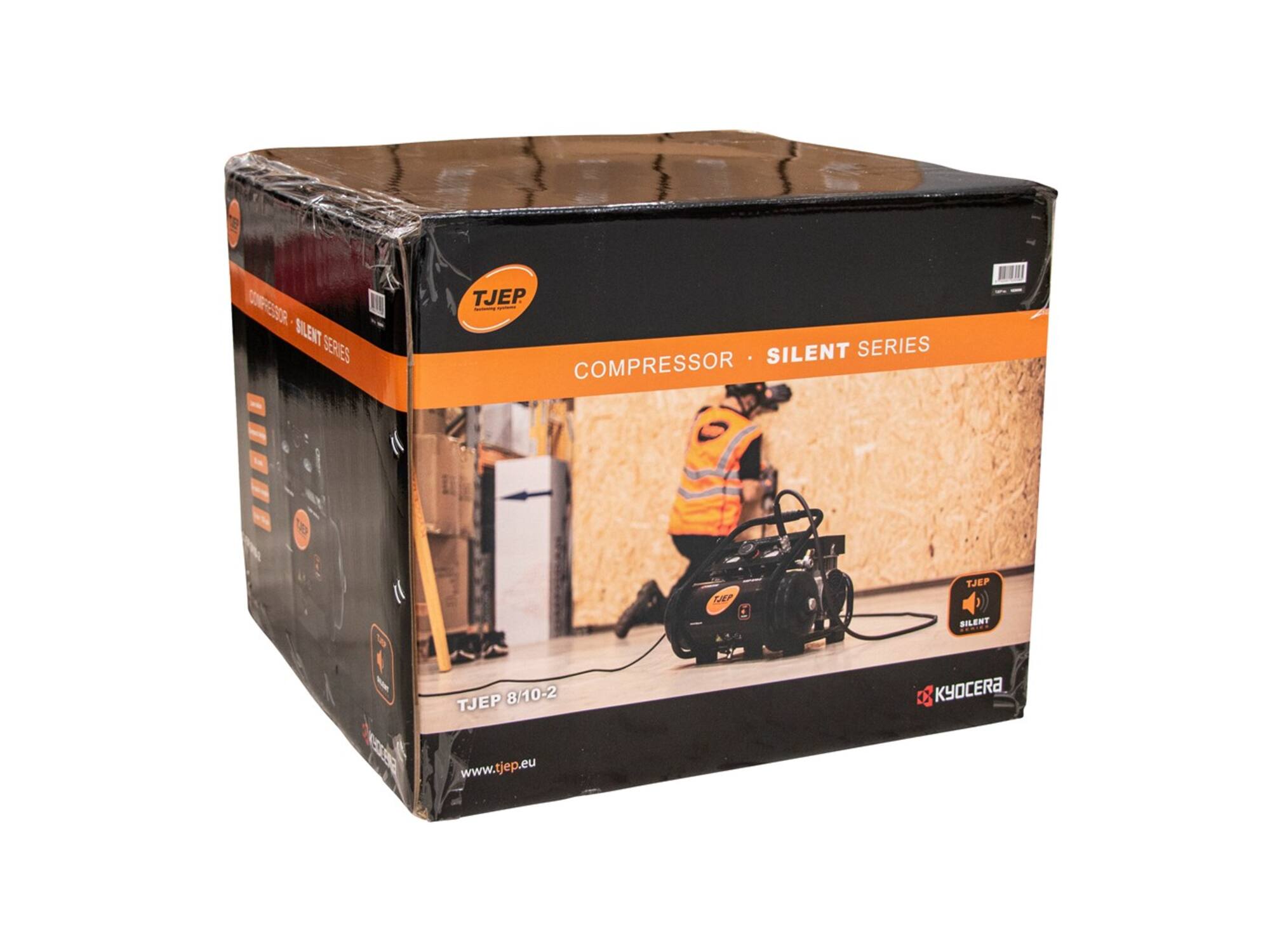 TJEP Compressor olievrij 8/10-2 SILENT 8LITER
