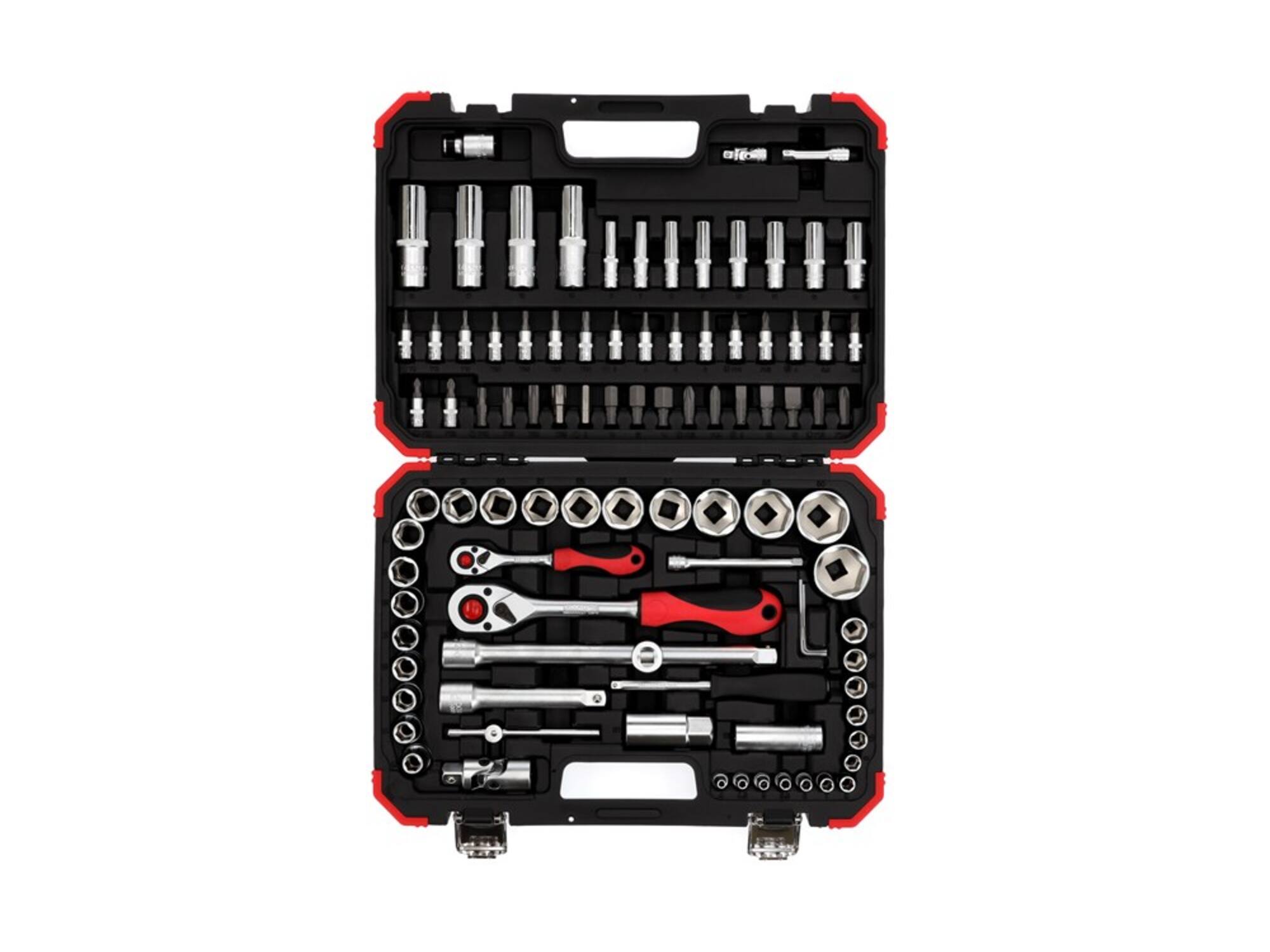 Gedorered Dopsleutelset 1/2"+1/4" R46003094 94-delig