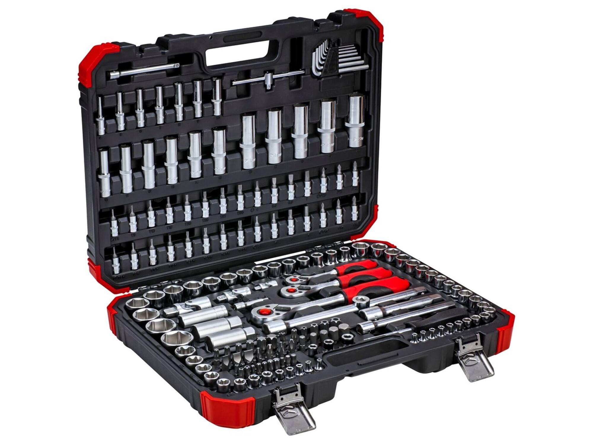 Gedore Red Dopsleutelset 1/2"-3/8"-1/4" R45603172 172-delig