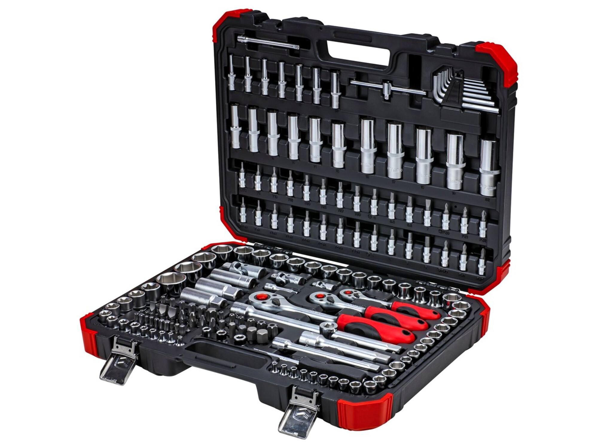 Gedore Red Dopsleutelset 1/2"-3/8"-1/4" R45603172 172-delig