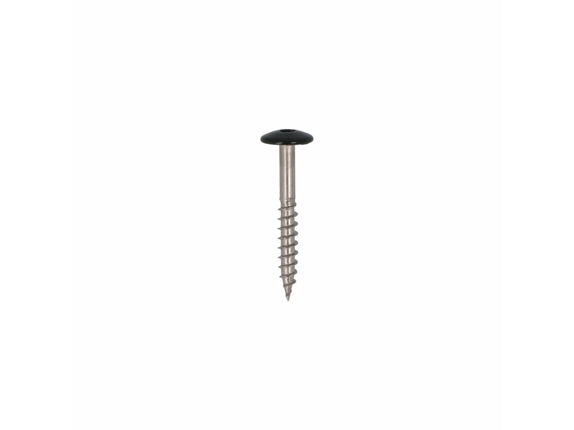 Dak&Gevel Kleurkopschroef RVS A2 Groen RAL6009 - 50ST. 4,8x38MM