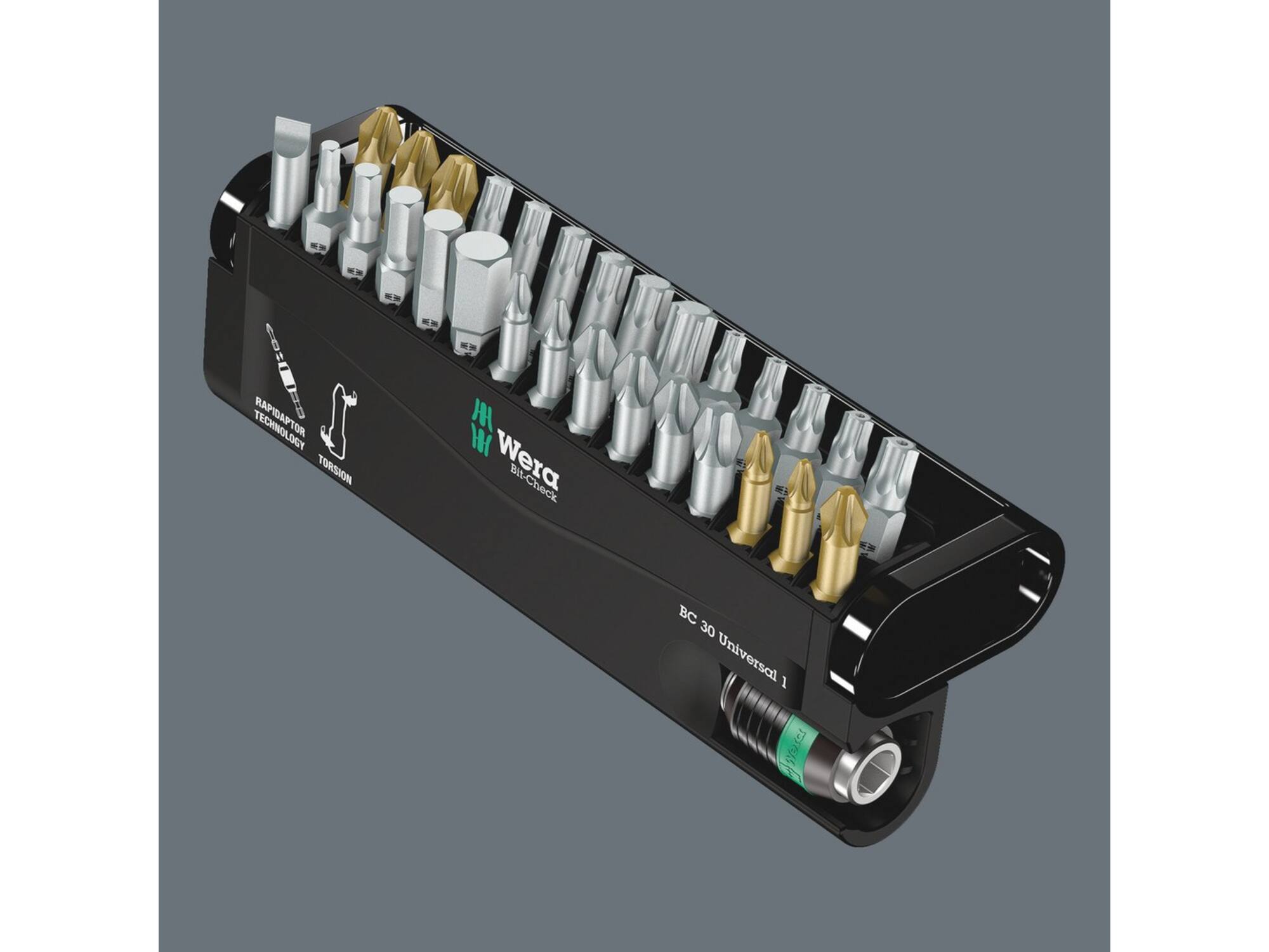 WERA Bitset universeel BIT-CHECK 30 UNIVERSAL 1 30-DELIG