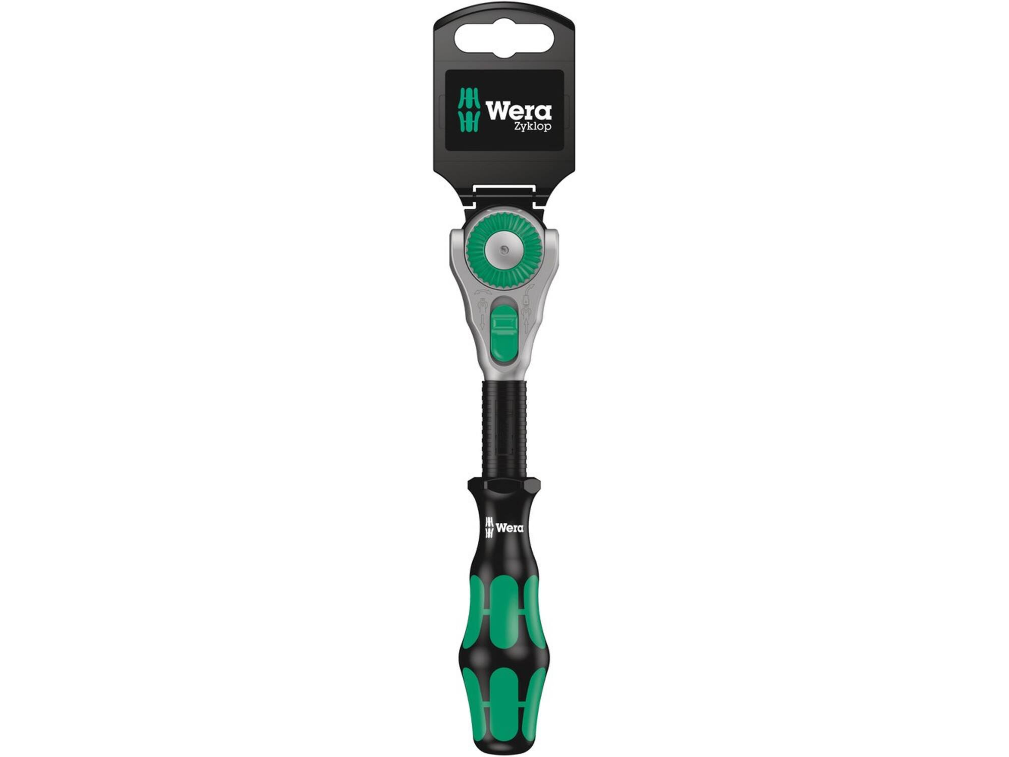 Wera Ratel met verstelbare kop ZYKLOP 3/8"