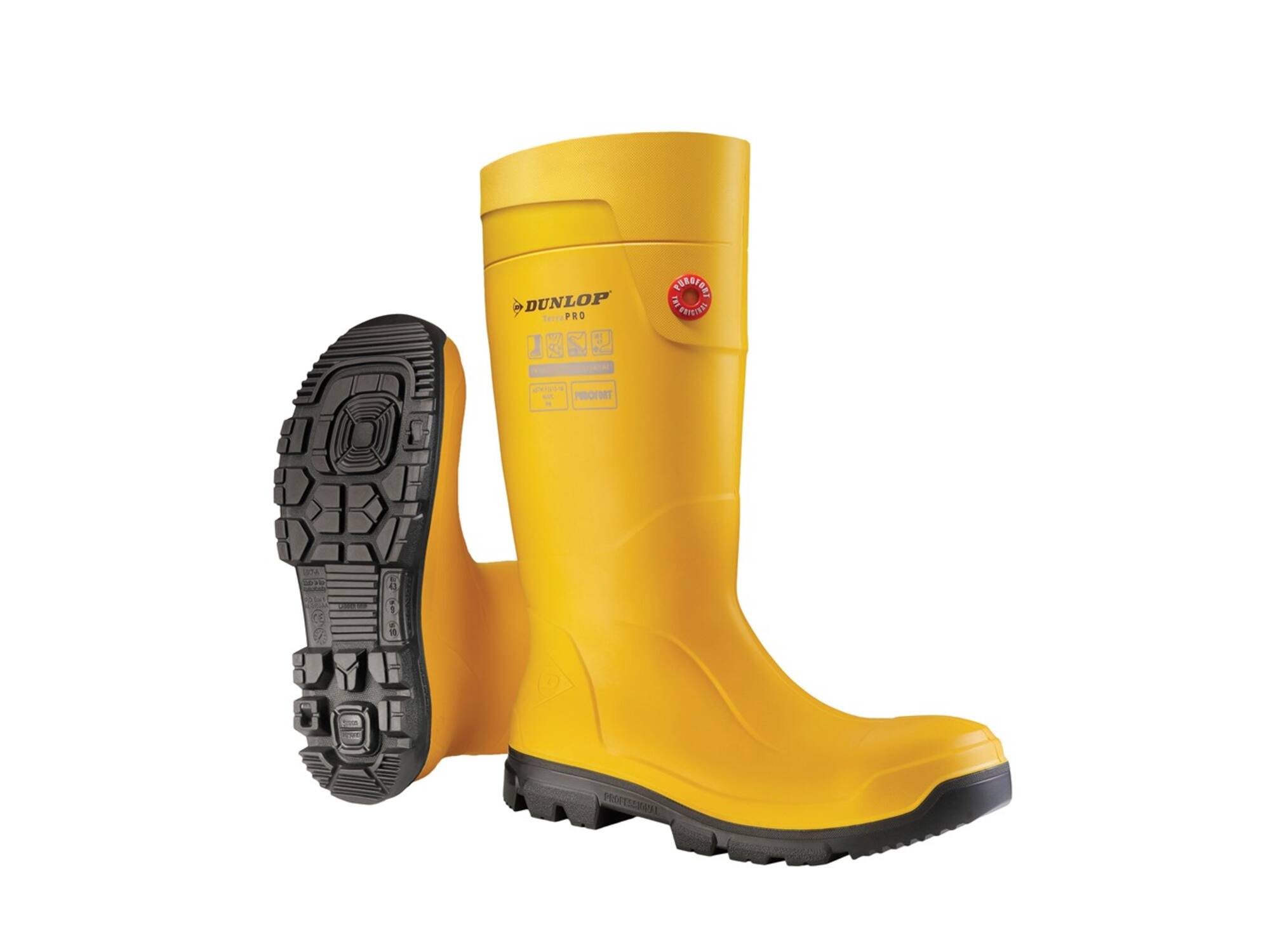 DUNLOP Veiligheidslaars geel S5 TerraPRO 47