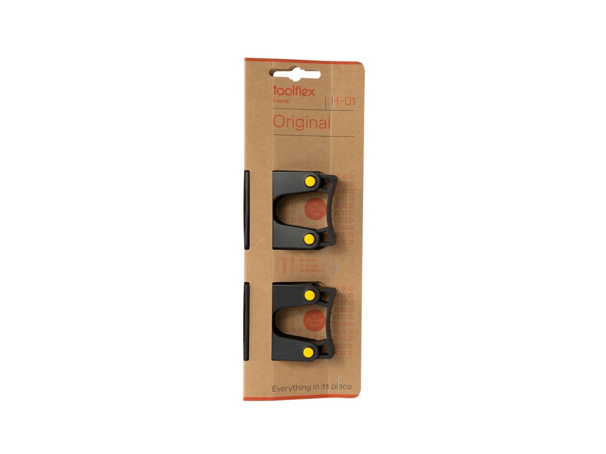Toolflex Gereedschapshouder set a 2 stuks 15-20 MM