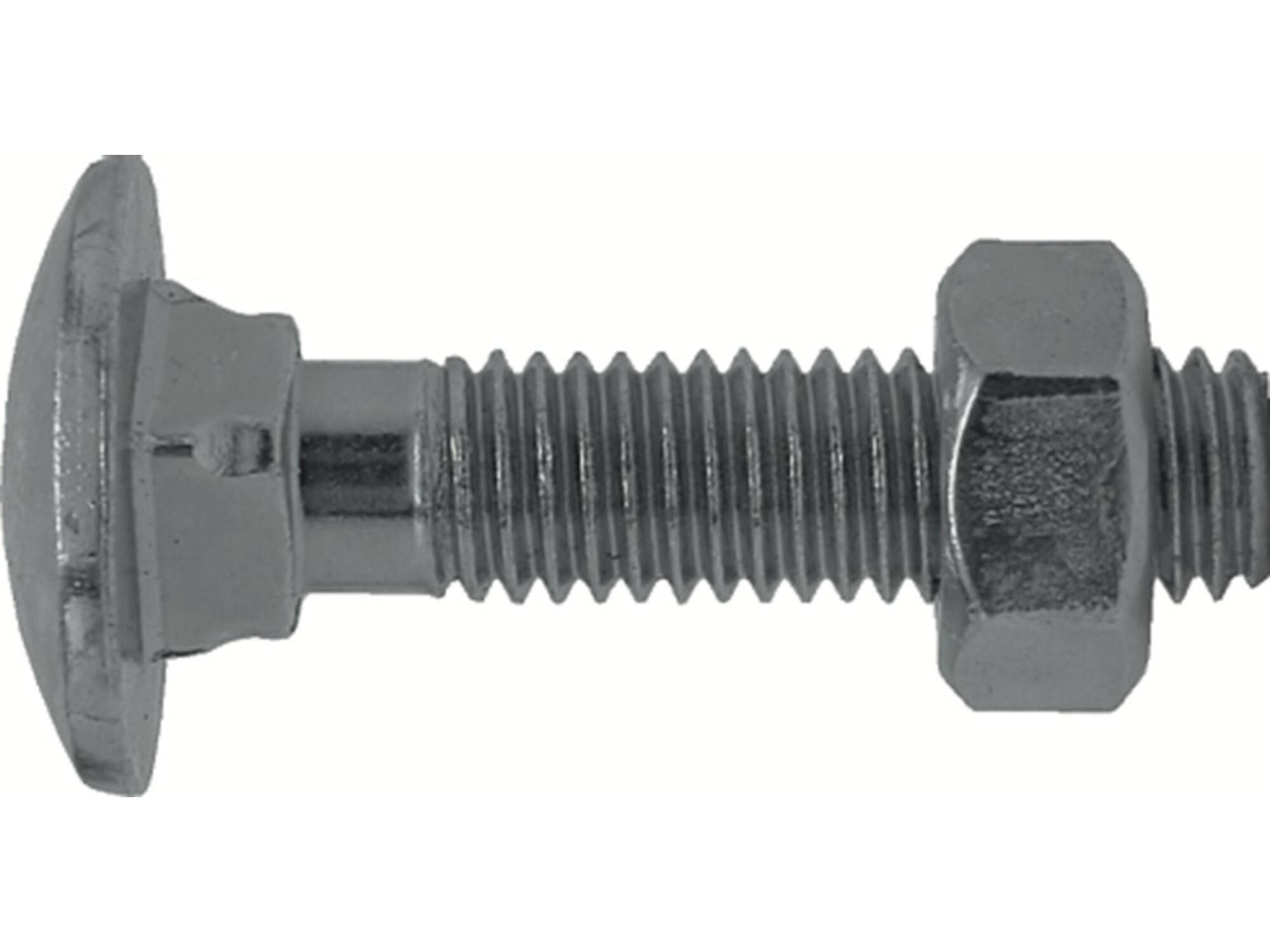 Kelfort Slotbout met moer verzinkt DIN 603/555 M5X25 200st
