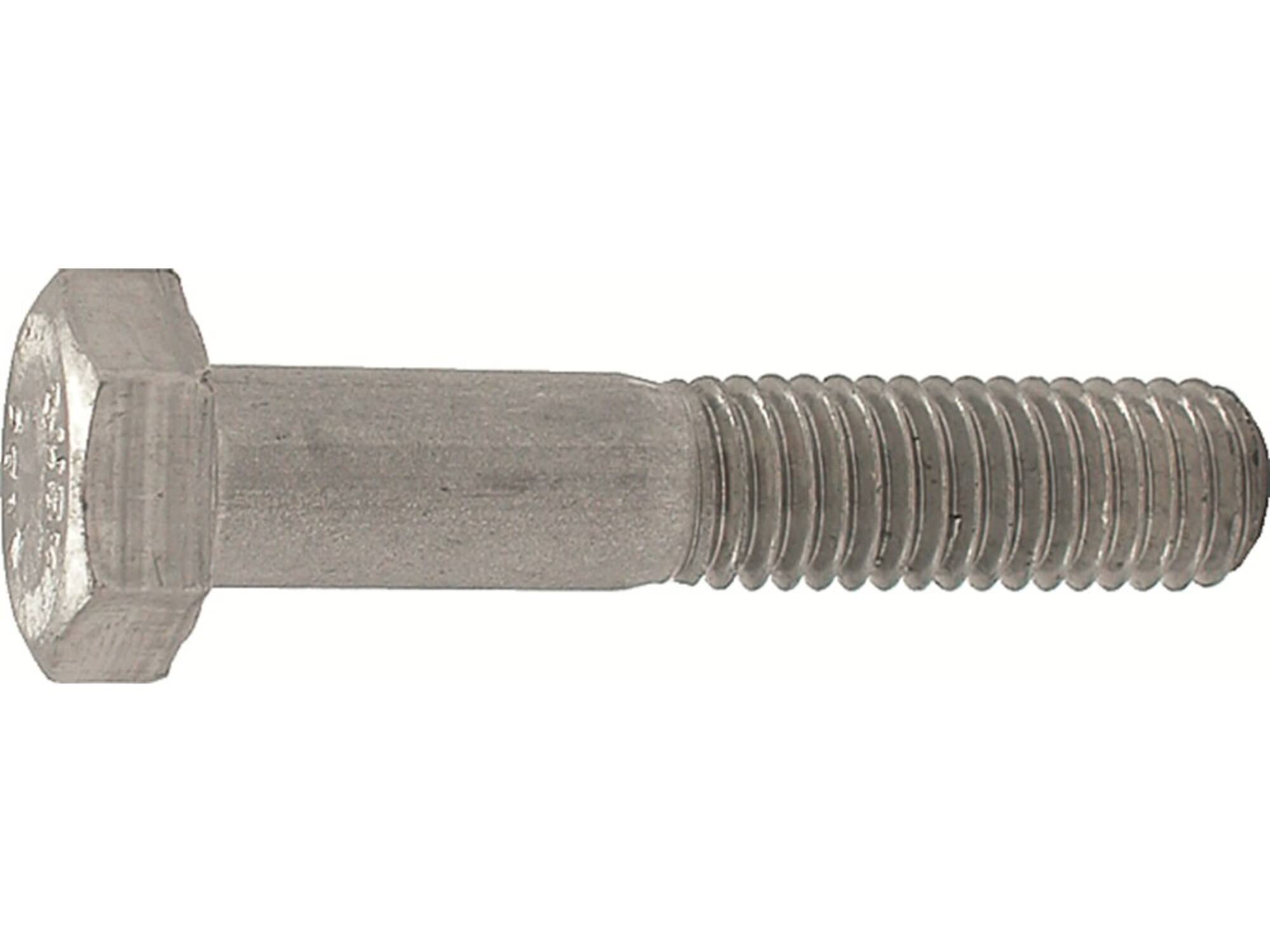 KELFORT Zeskantbout RVS A2 DIN 931 M10X60