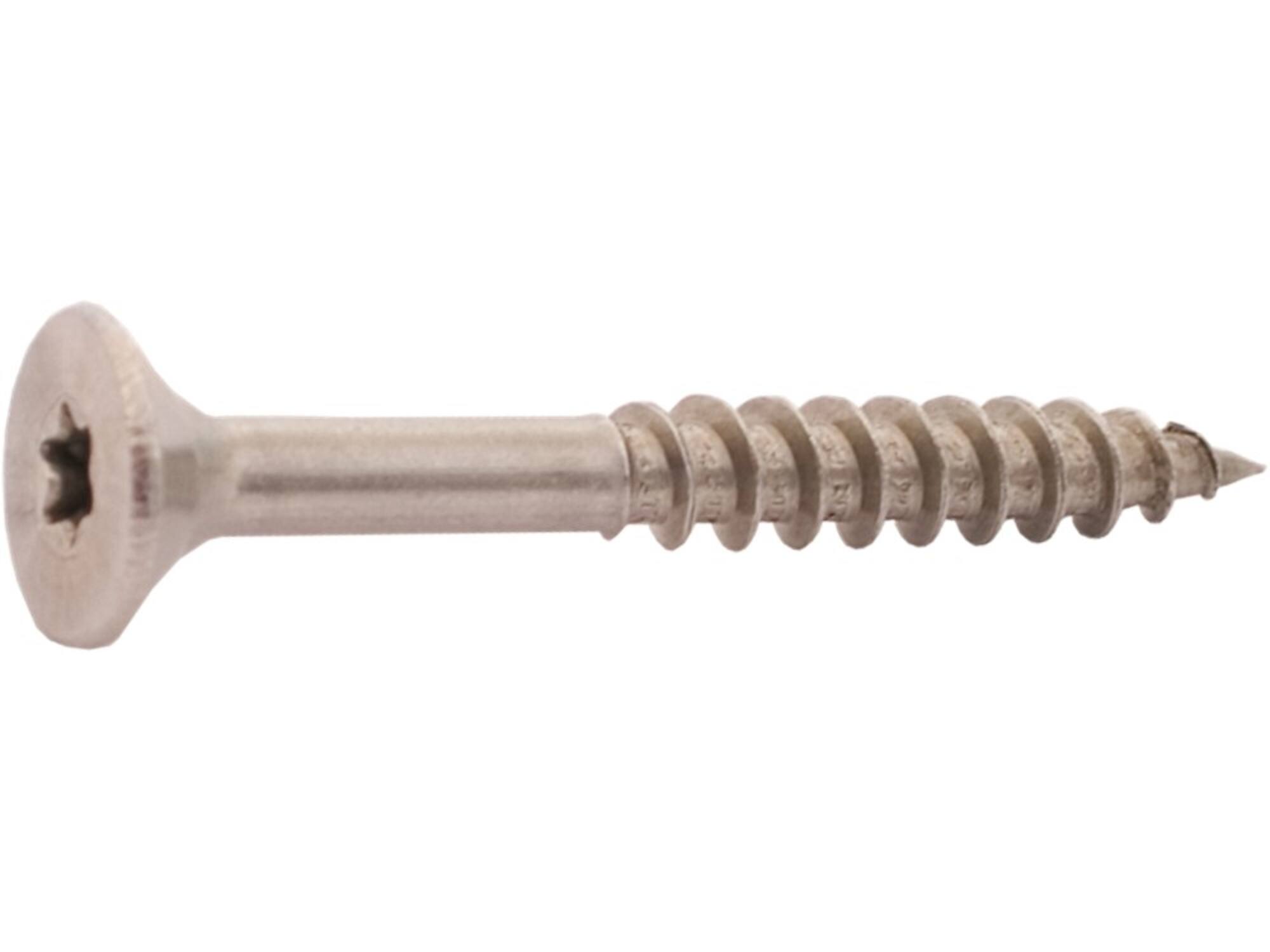 Kelfort Spaanplaatschroef platte kop rvs torx 4.0X70 100st