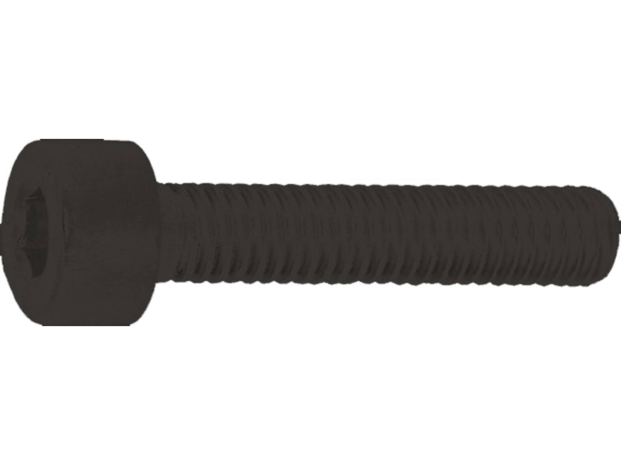 KELFORT Inbusbout cilinderkop zwart DIN 912 M5X25