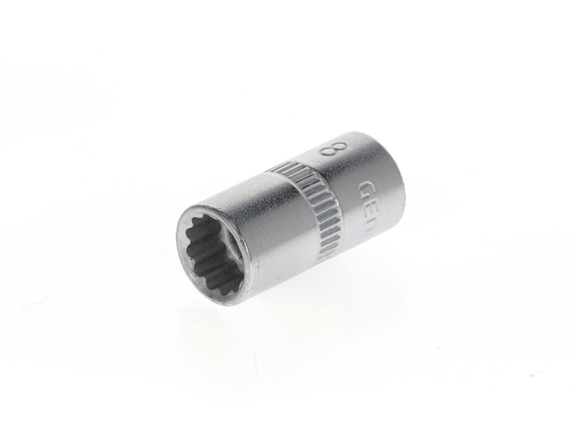 Gedore Dopsleutel 12-kant 1/4" D20 8 MM