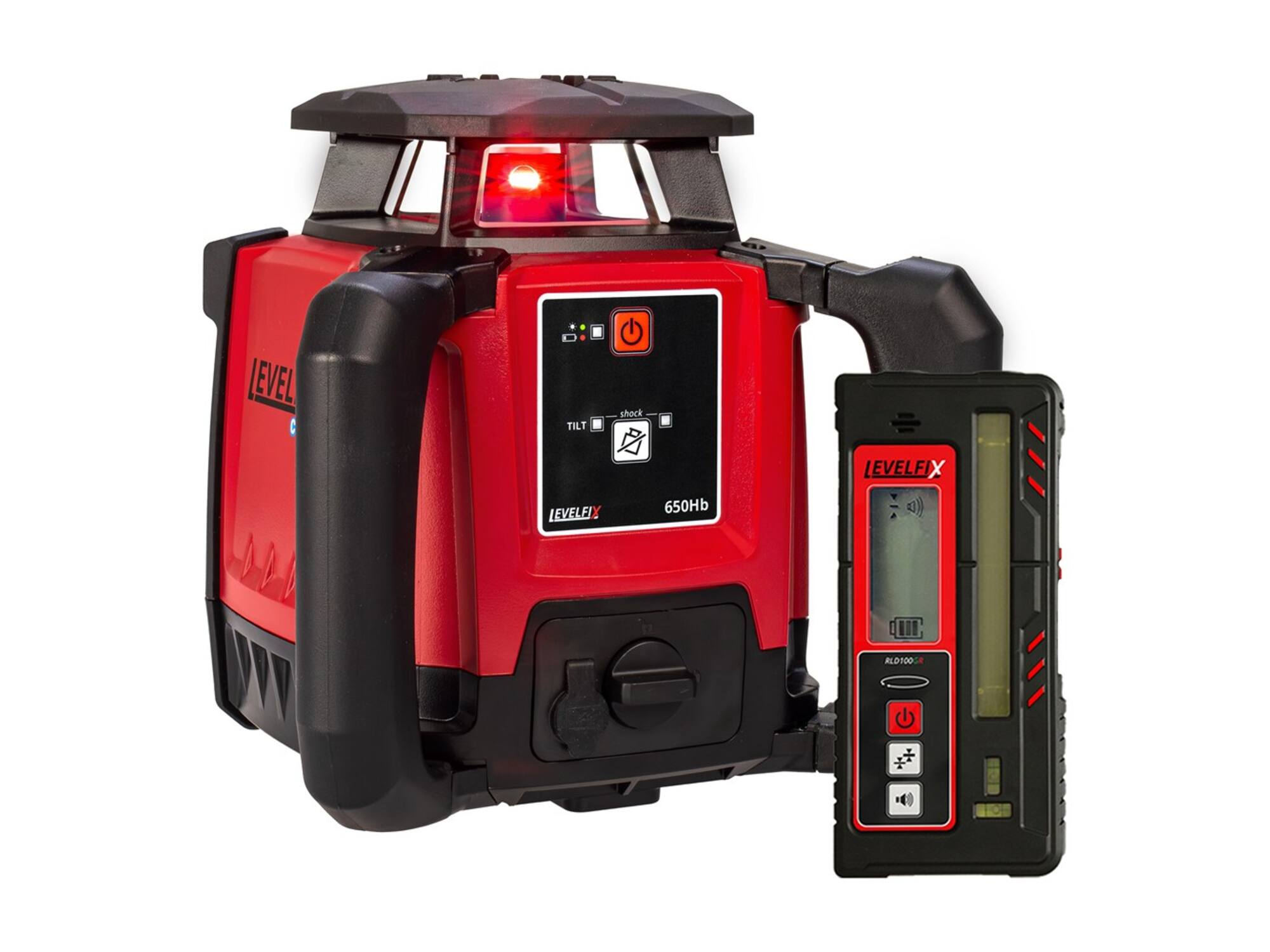 Levelfix bouwlaser 650HB met ontvanger en statief