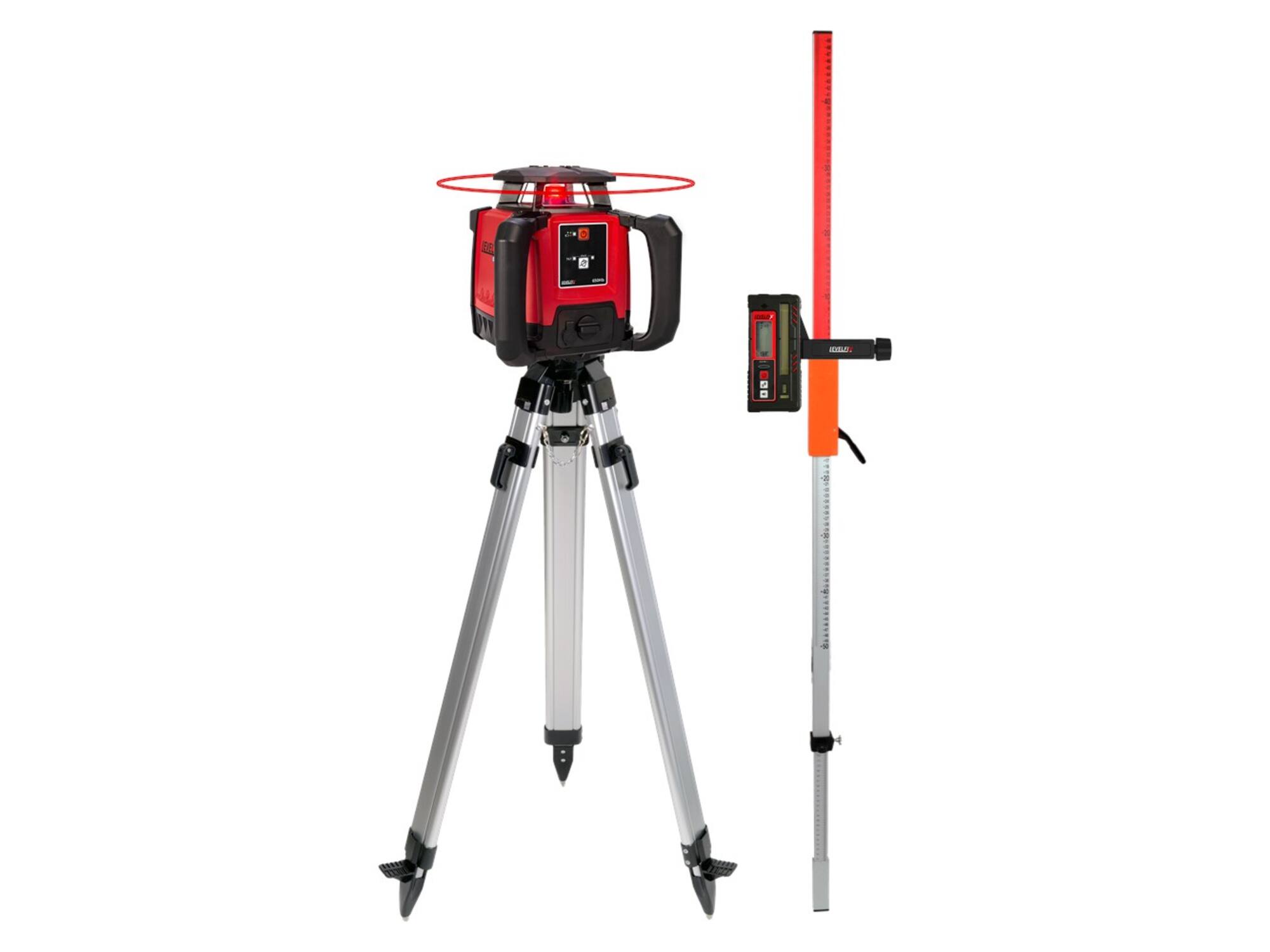 Levelfix bouwlaser 650HB met ontvanger en statief