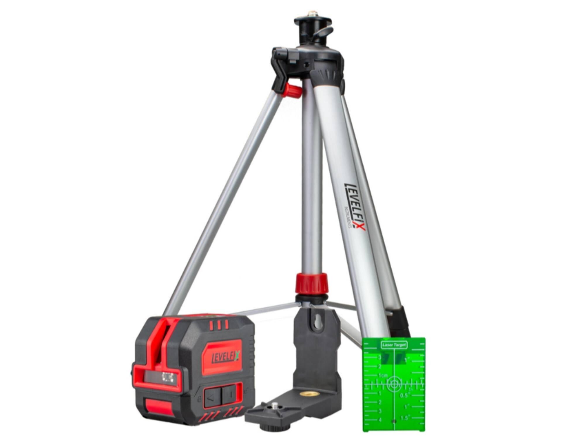LEVELFIX Kruislijnlaser groen CL120G met statief
