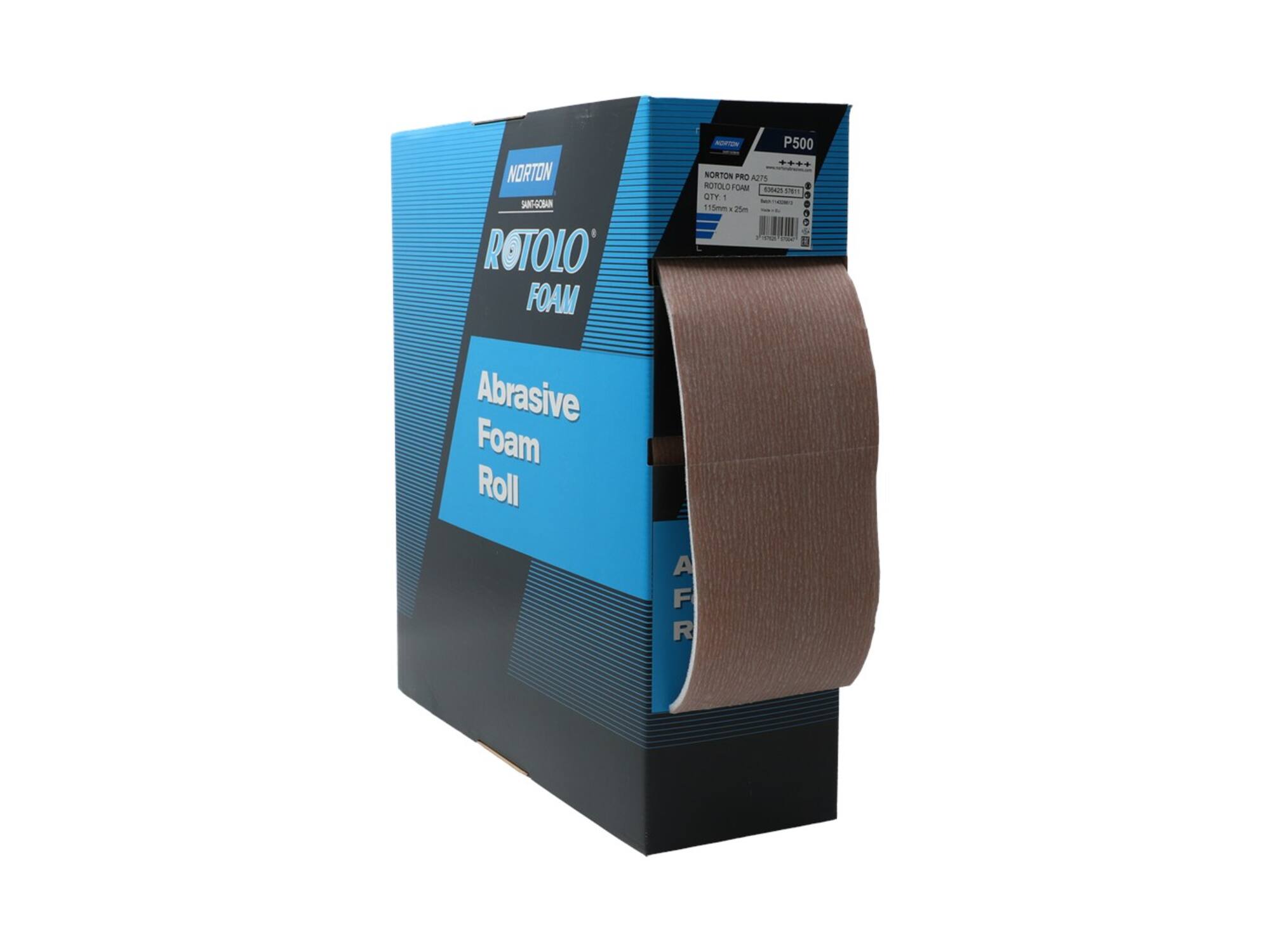 Norton schuurrol K500 Pro Soft-Touch A275 115X25000 MM