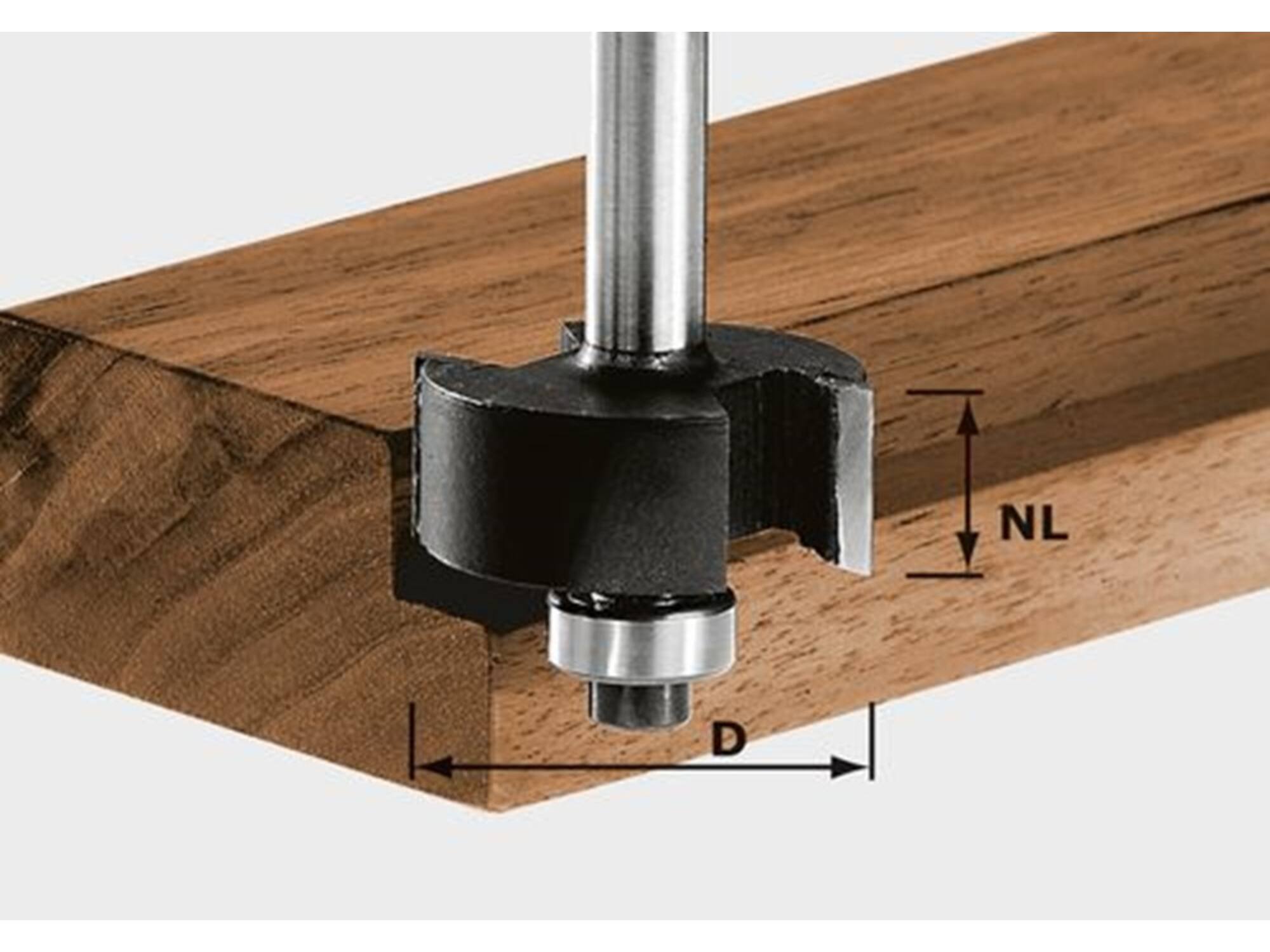 FESTOOL Sponningfrees HW S8 D31,7/NL 12,7