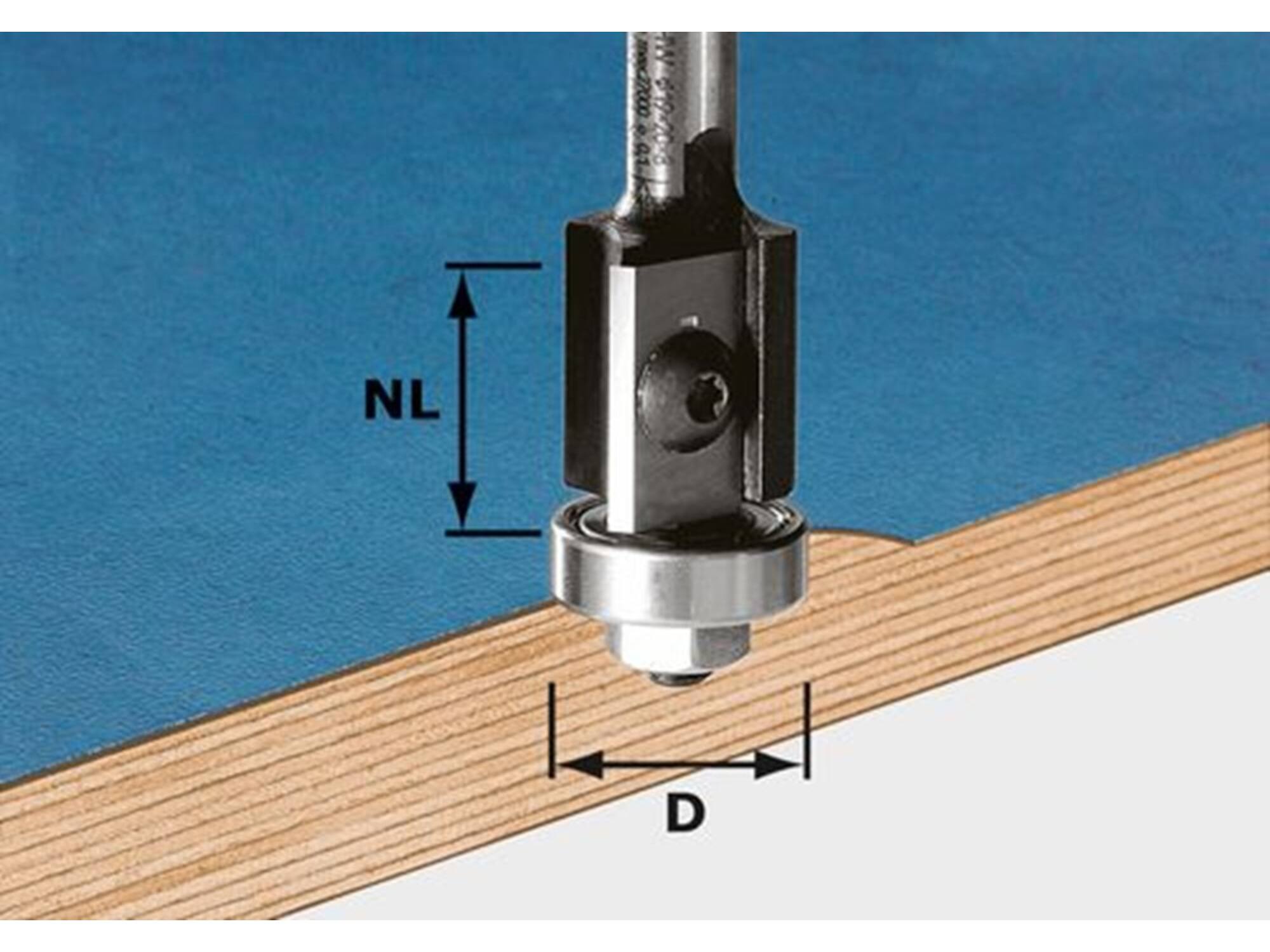 FESTOOL Kantenfrees HW S8 D19/20WM Z2