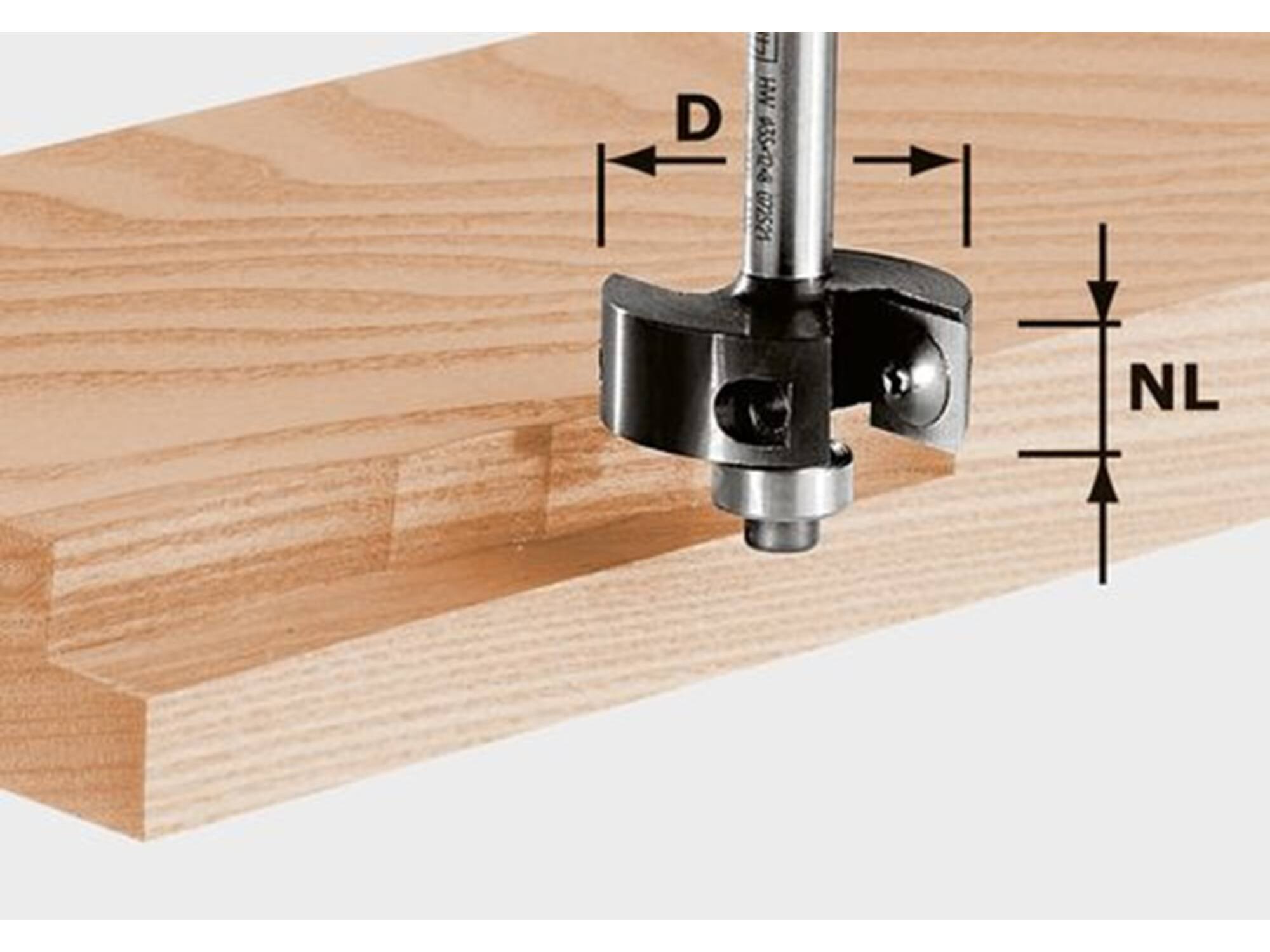 FESTOOL Keermes-Sponningfrees HW S8 D35/12