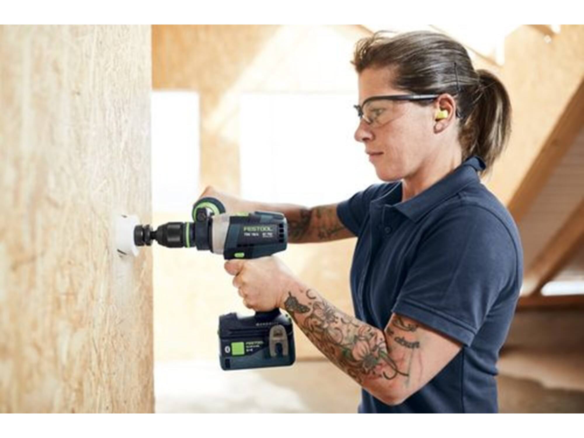 FESTOOL Accu schroefboormachine TDC 18/4 L-BASIC