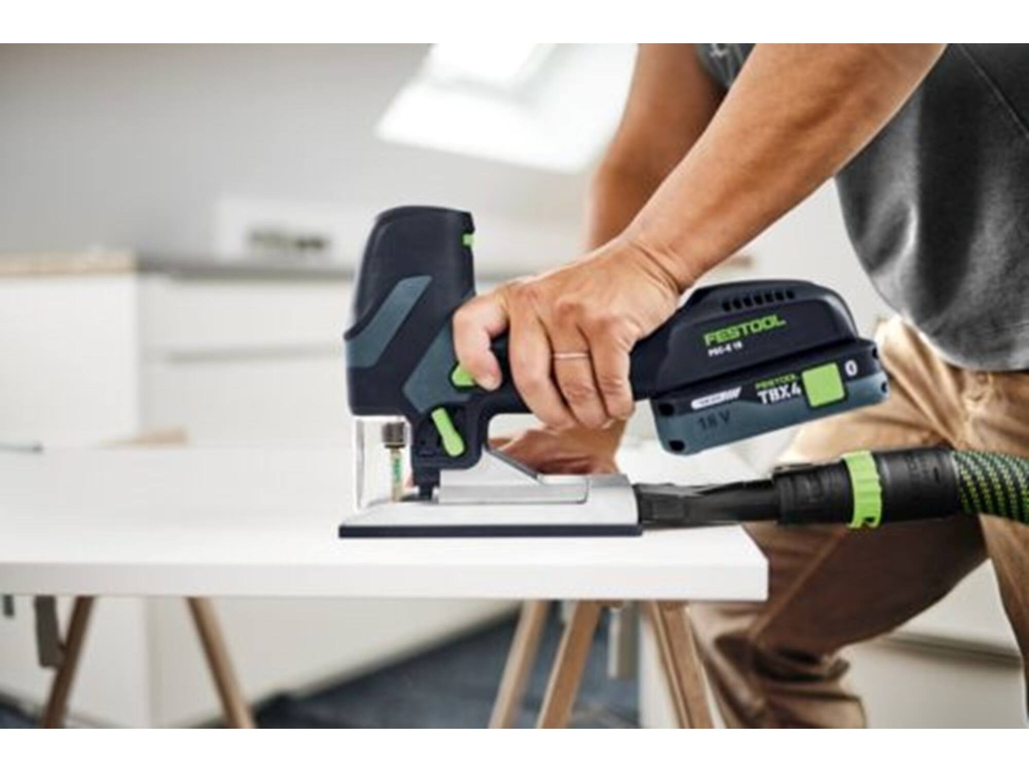 Festool Accu decoupeerzaagmachine PSC-E 18 EB-basic