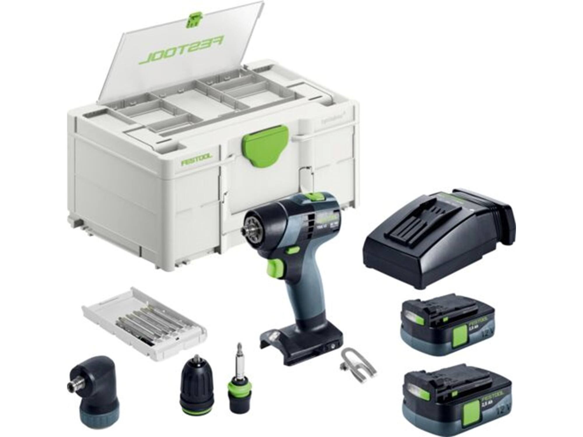 FESTOOL Accu schroefboormachine TXS 12 2,5-SET