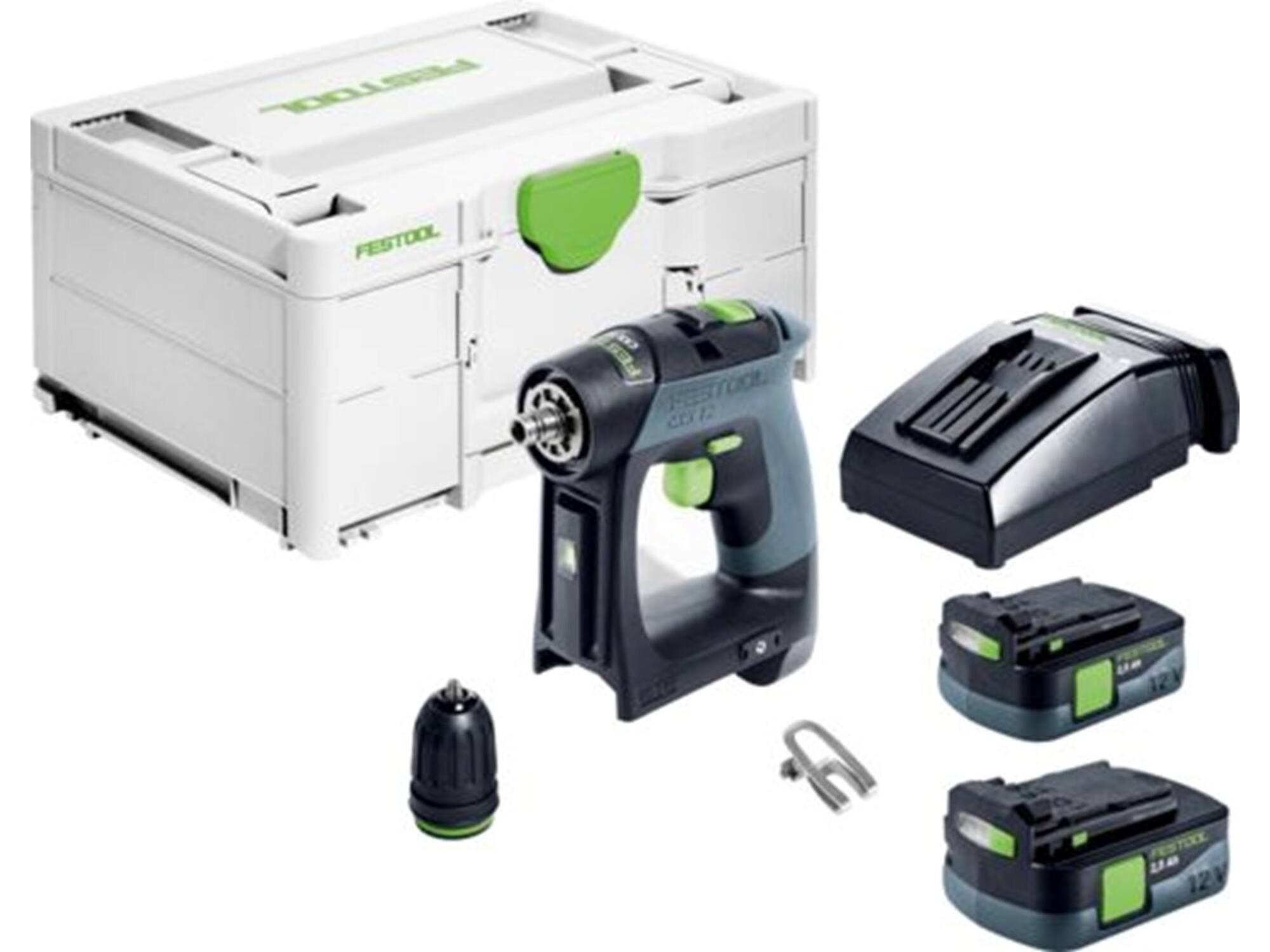 FESTOOL Accu schroefboormachine CXS 12 2,5 PLUS