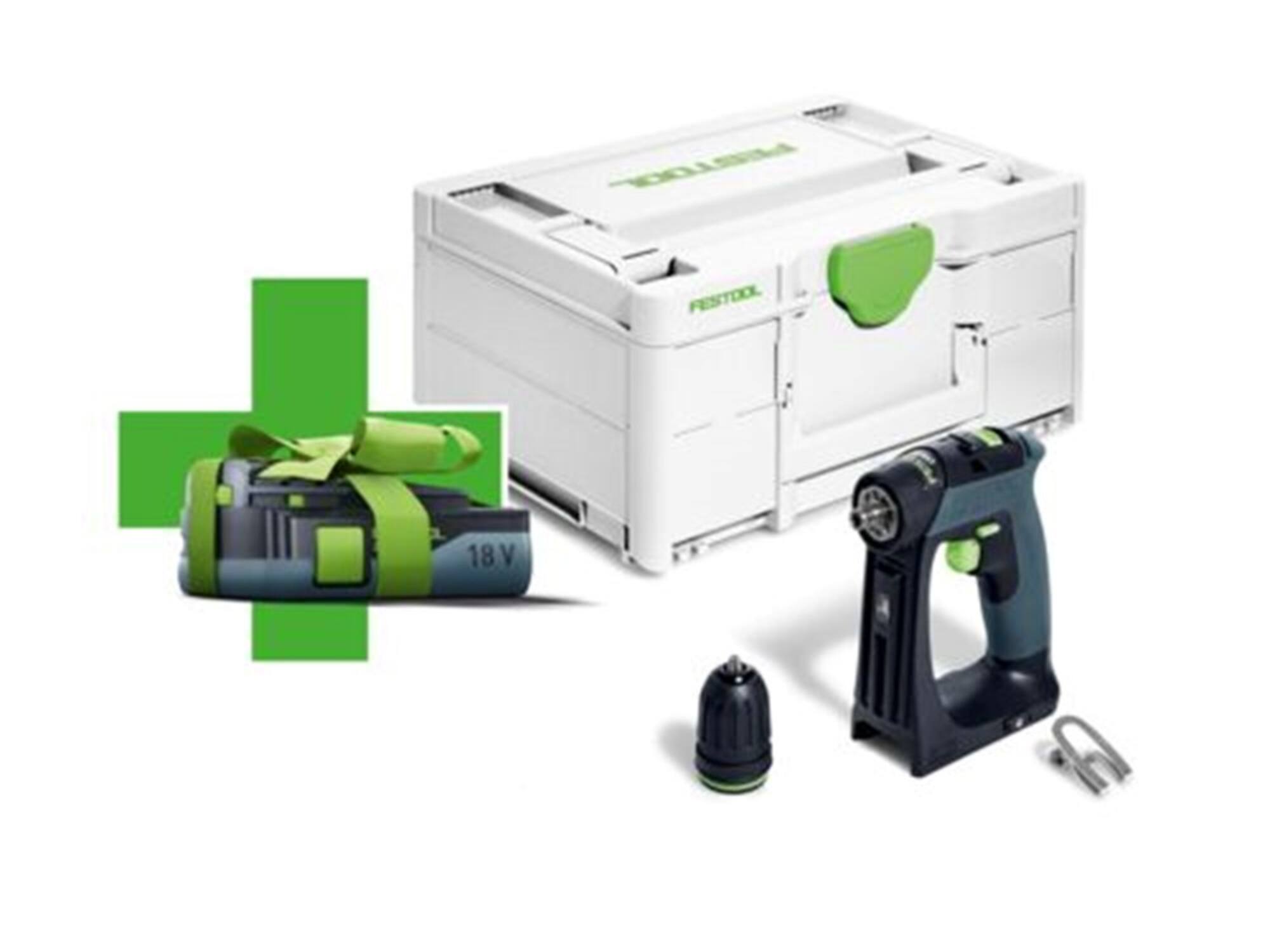 Festool Accu schroefboormachine CXS 18-BASIC-3,0