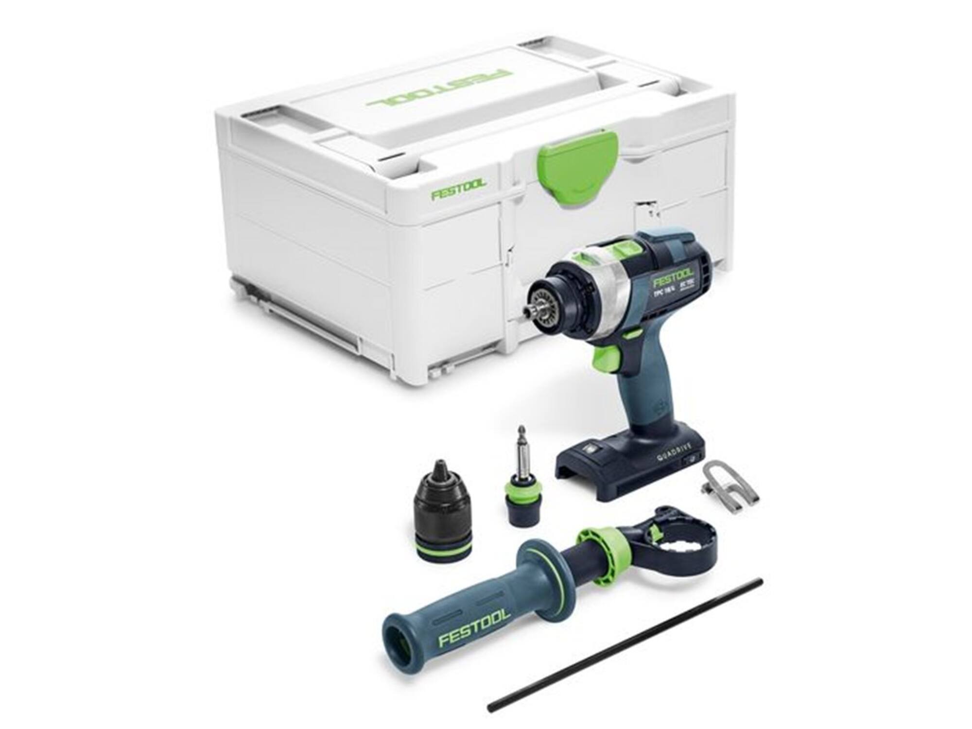 FESTOOL Accu schroefklopboormachine in sys. TPC 18/4 I-BASIC 18V