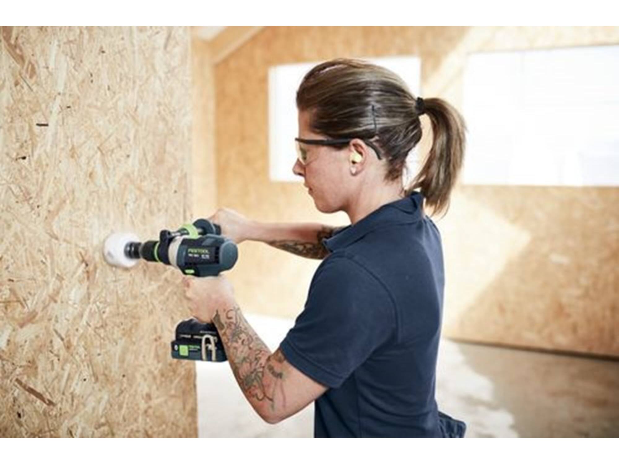 FESTOOL Accu schroefklopboormachine in sys. TPC 18/4 I-BASIC 18V