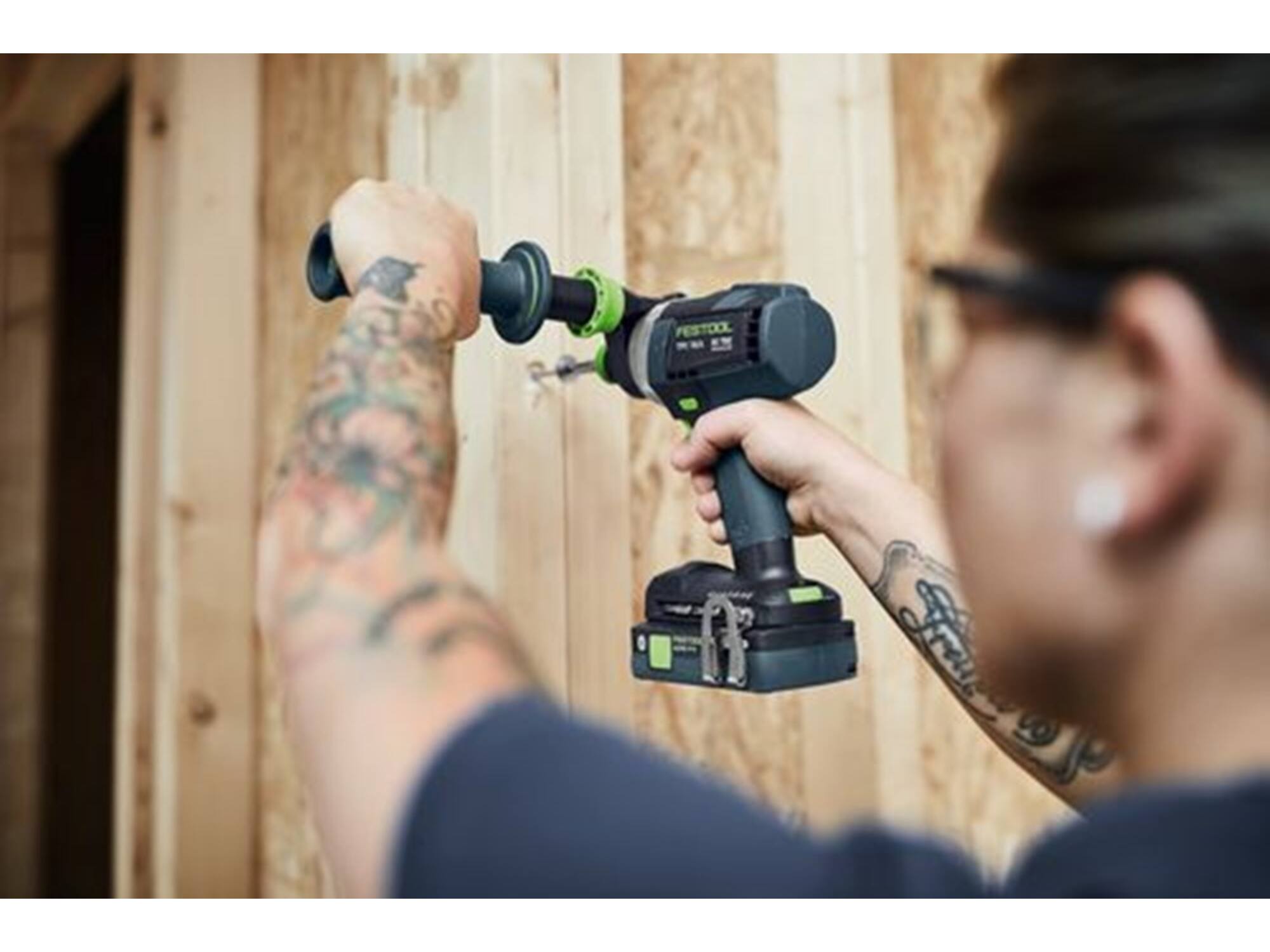 FESTOOL Accu schroefklopboormachine in sys. TPC 18/4 I-BASIC 18V
