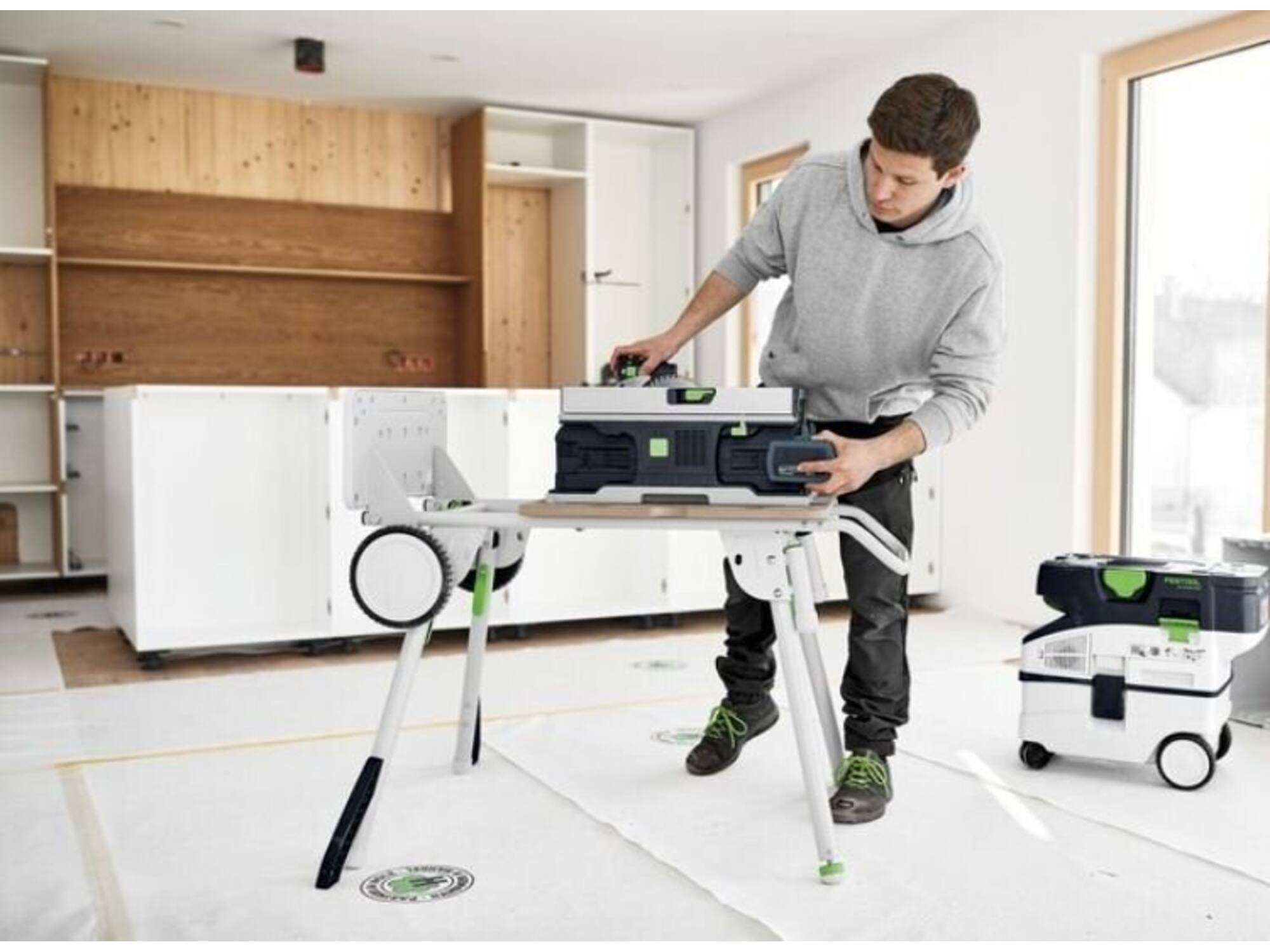 Festool Accu systainer-zaagtafel CSC SYS 50 Basic